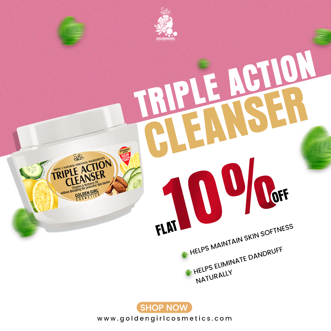 Golden Girl Cosmetics - Soft Touch Facebook ad