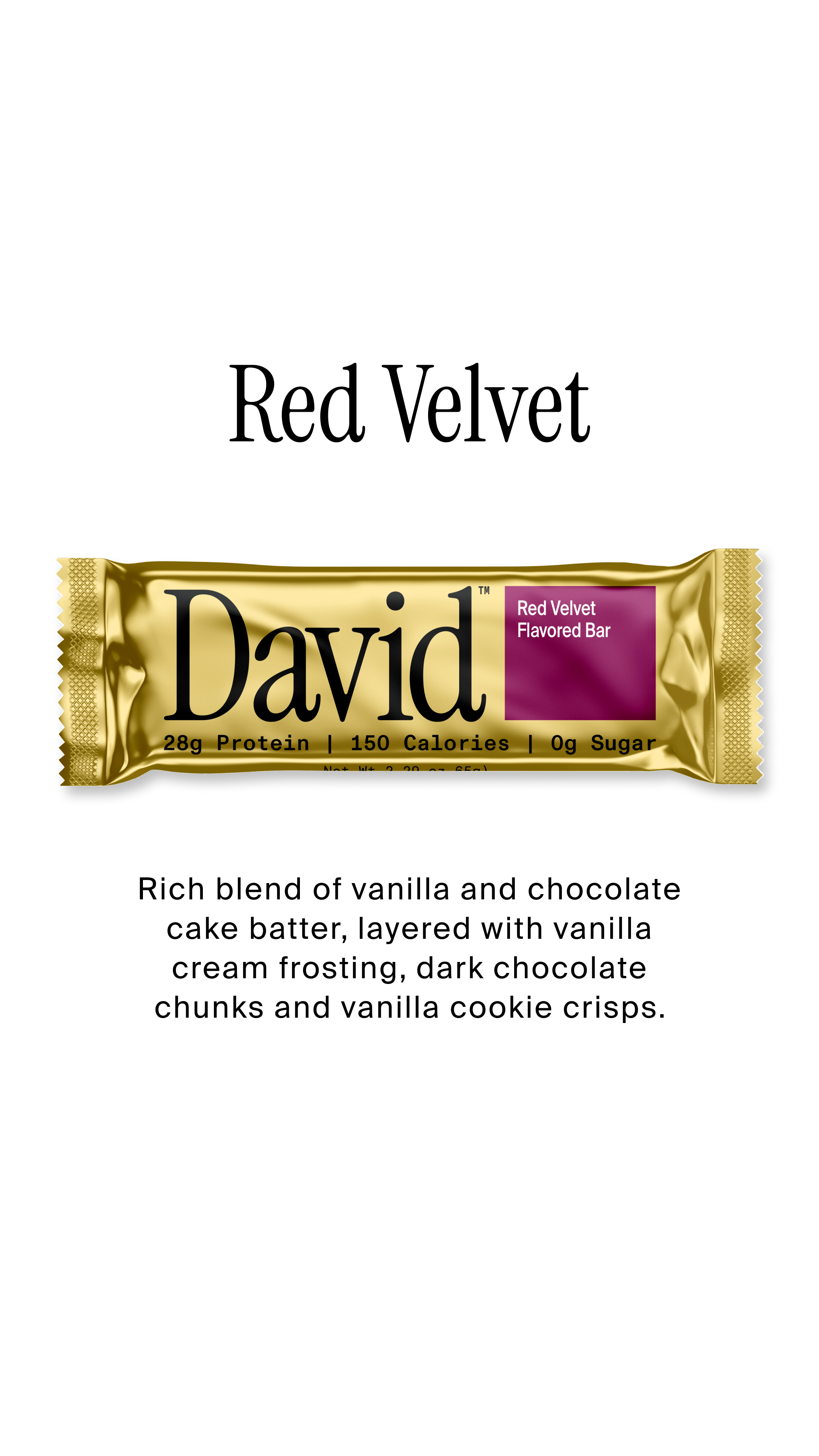 David Protein Facebook ad