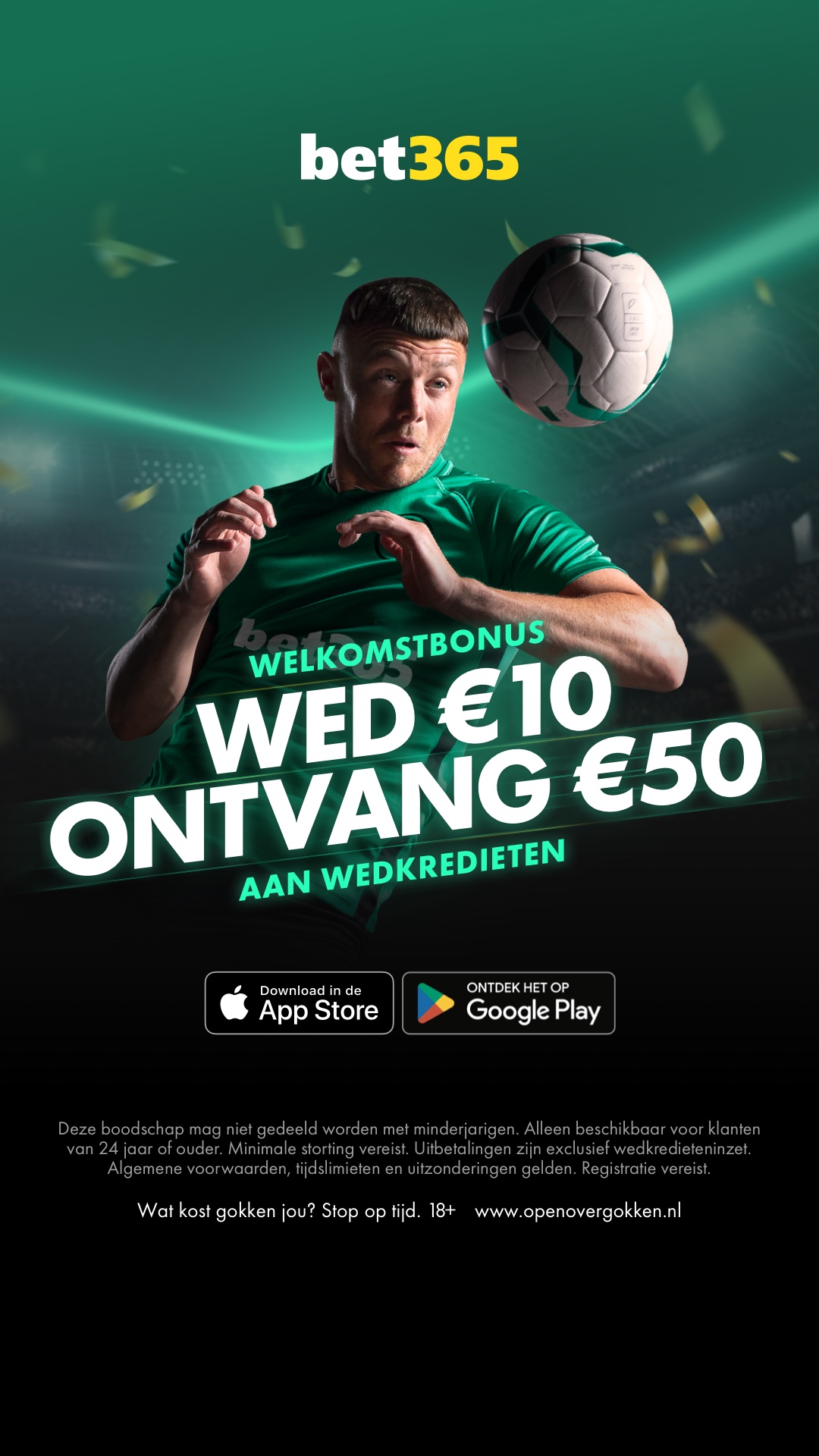 Sport & Casino - bet365 Nederland Facebook ad