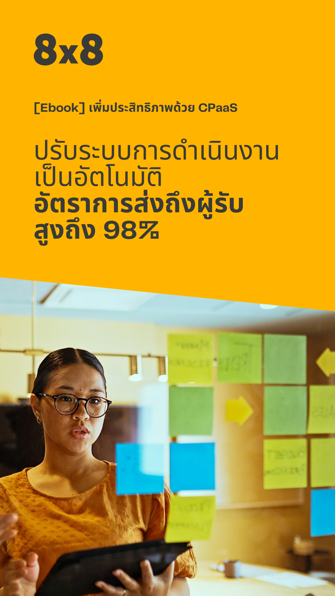 8x8 Facebook ad from Jun 22, 2026