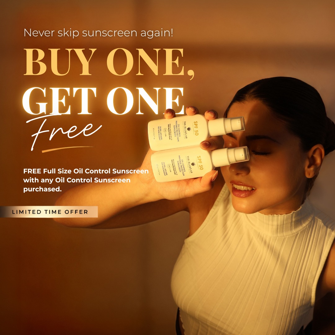 The Aloelab Facebook ad