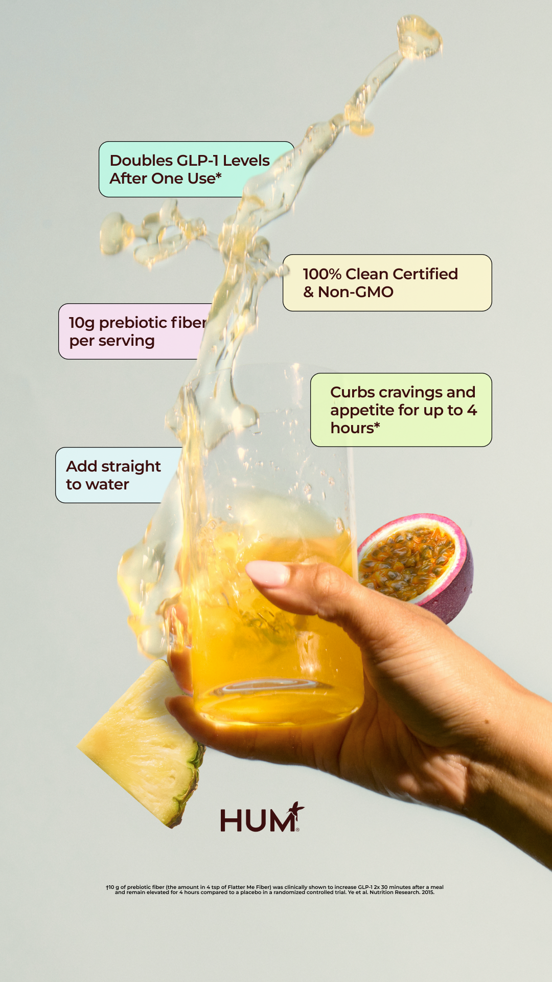 HUM Nutrition Facebook ad