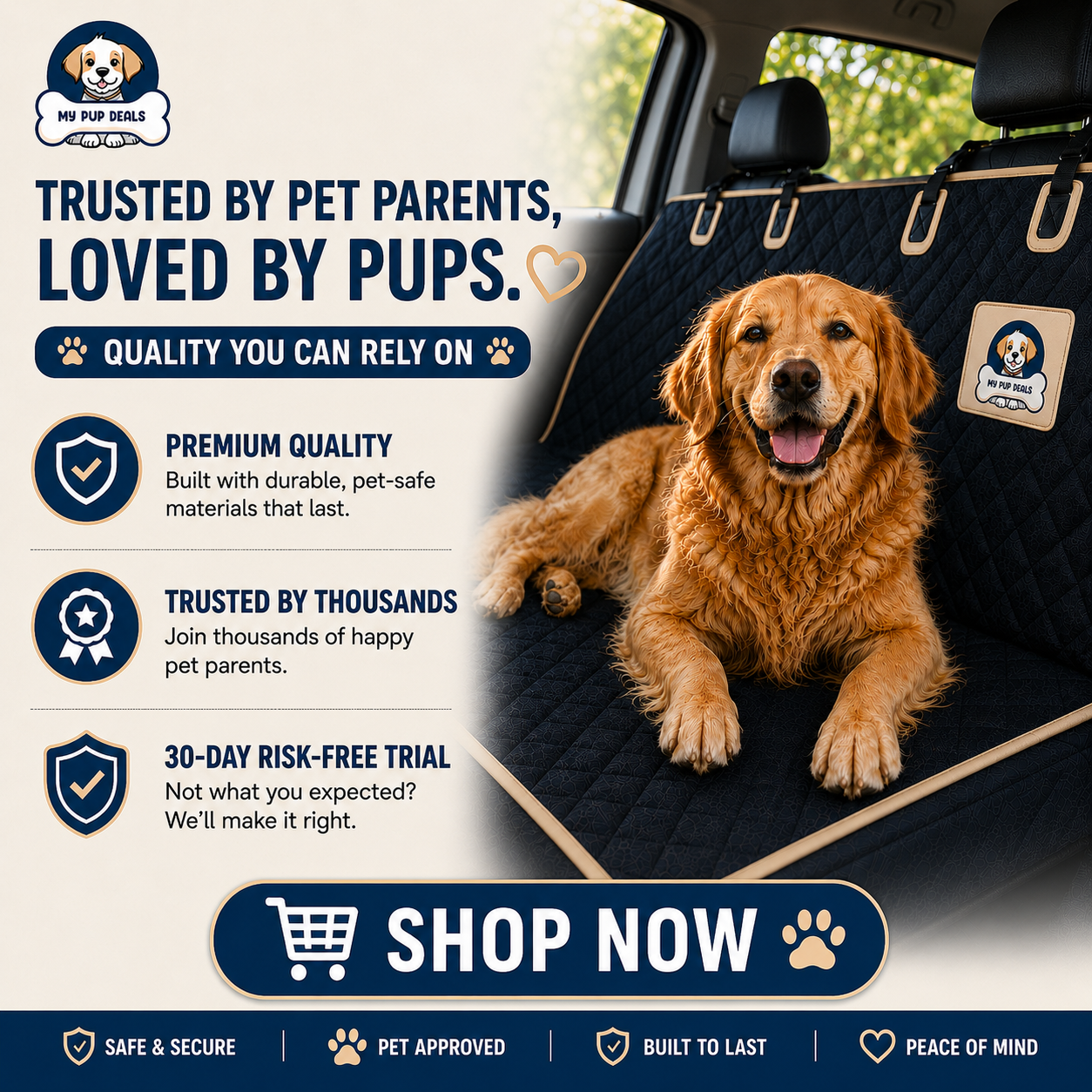 My pup deals Facebook ad