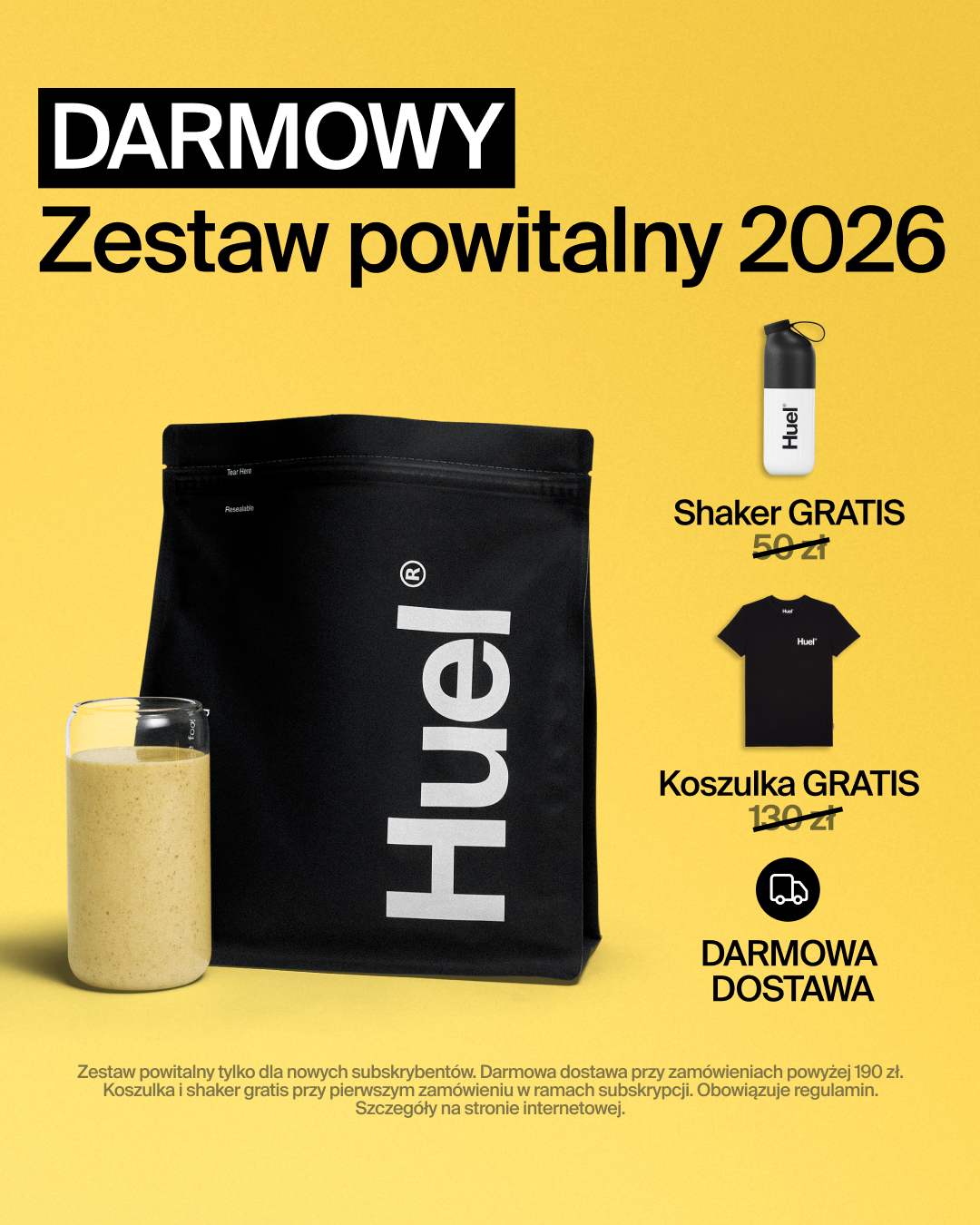 Huel Facebook ad