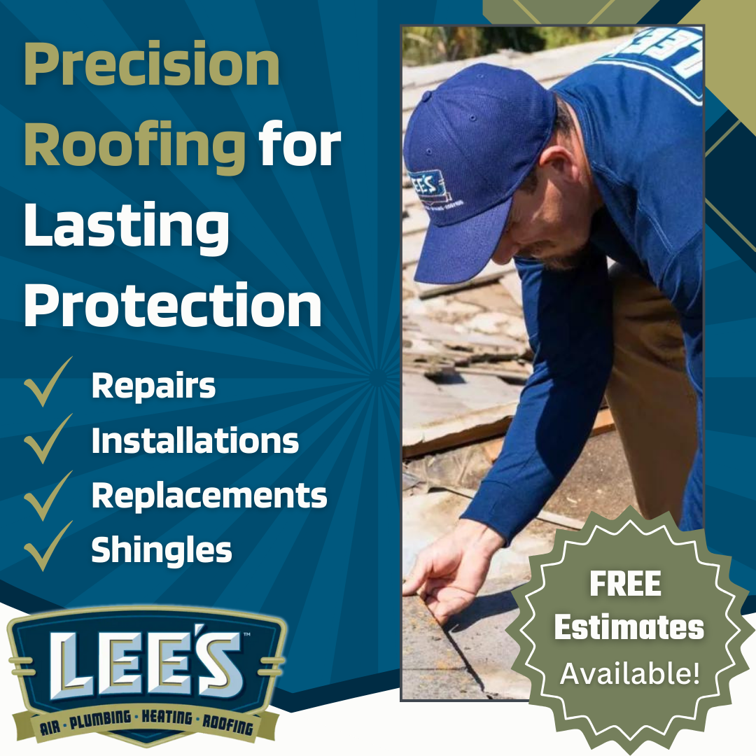 Lee's Air, Plumbing, Heating, & Roofing Facebook ad