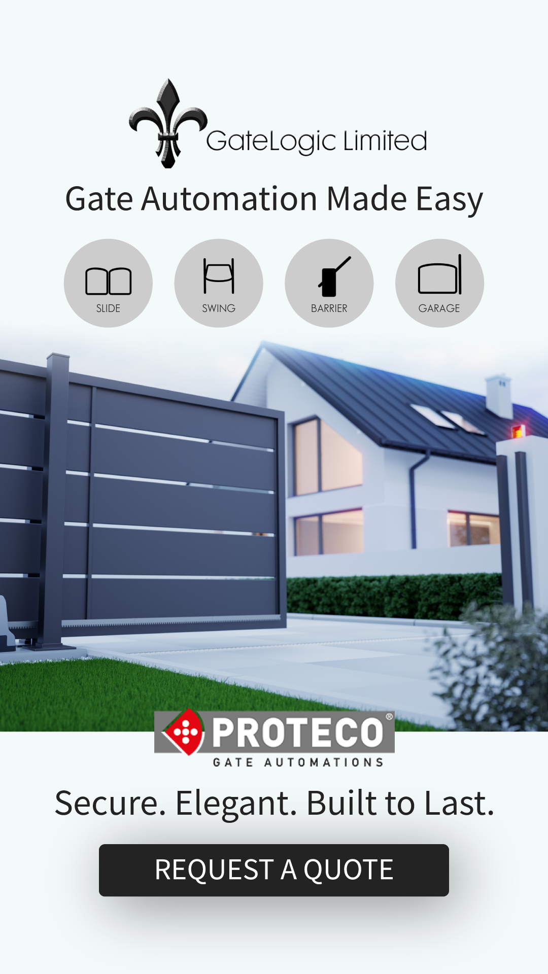 GateLogic Limited Facebook ad from May 12, 2026