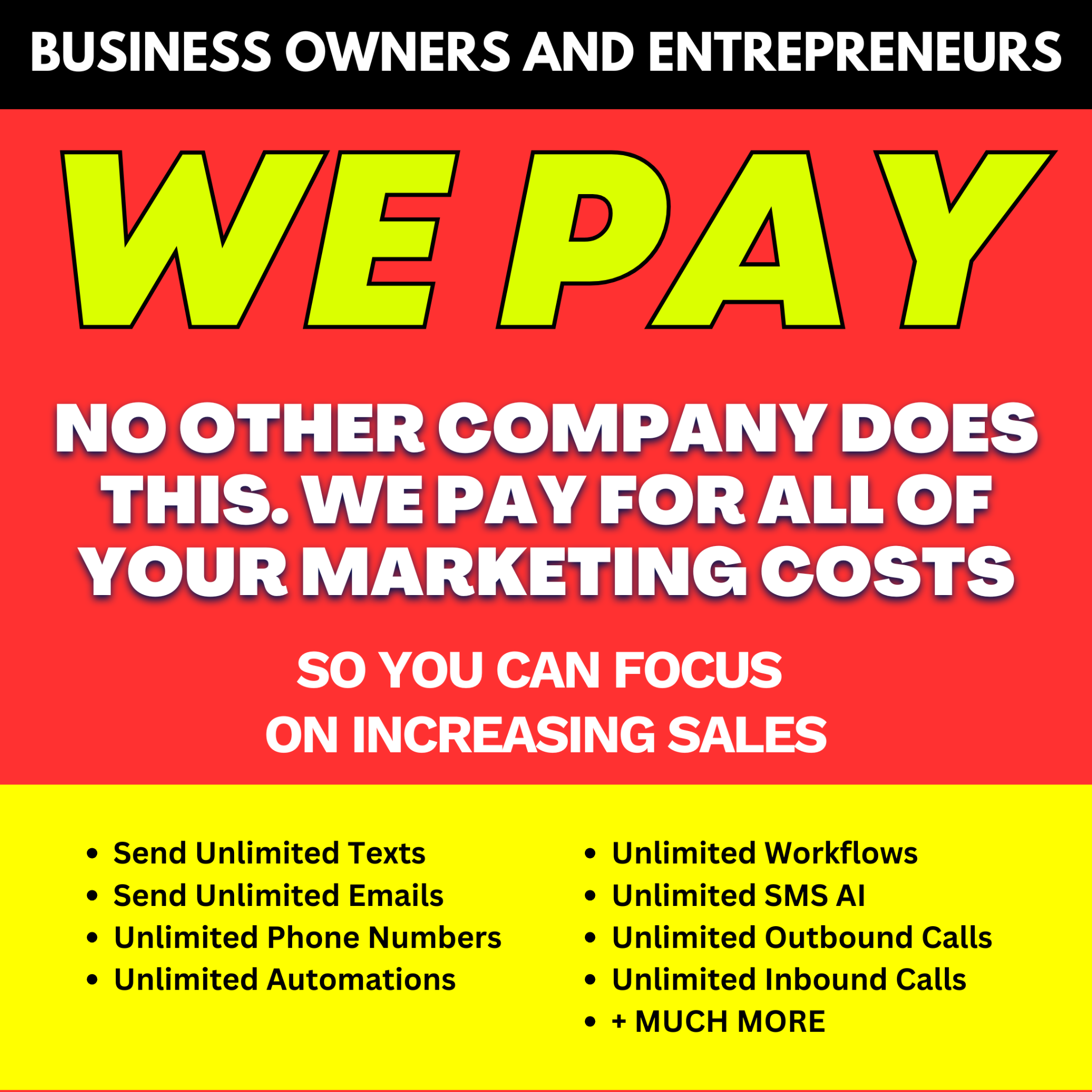 All In One Marketing.com Facebook ad