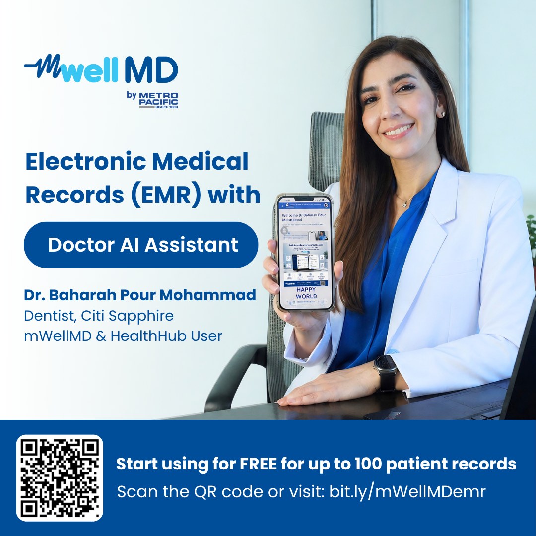 mWell Facebook ad