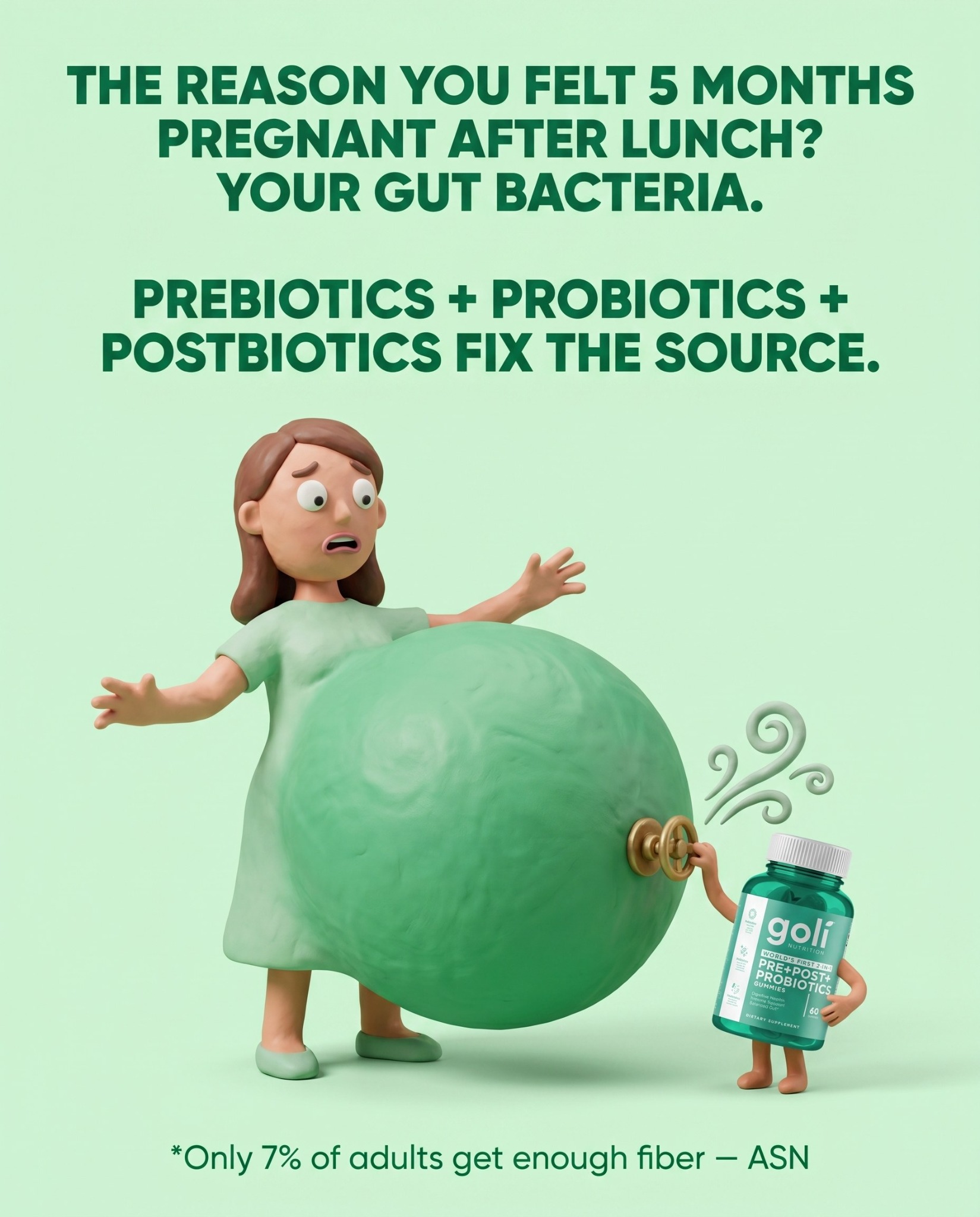 Goli Facebook ad: OVER 60% OFF + 100% FREE Shipping