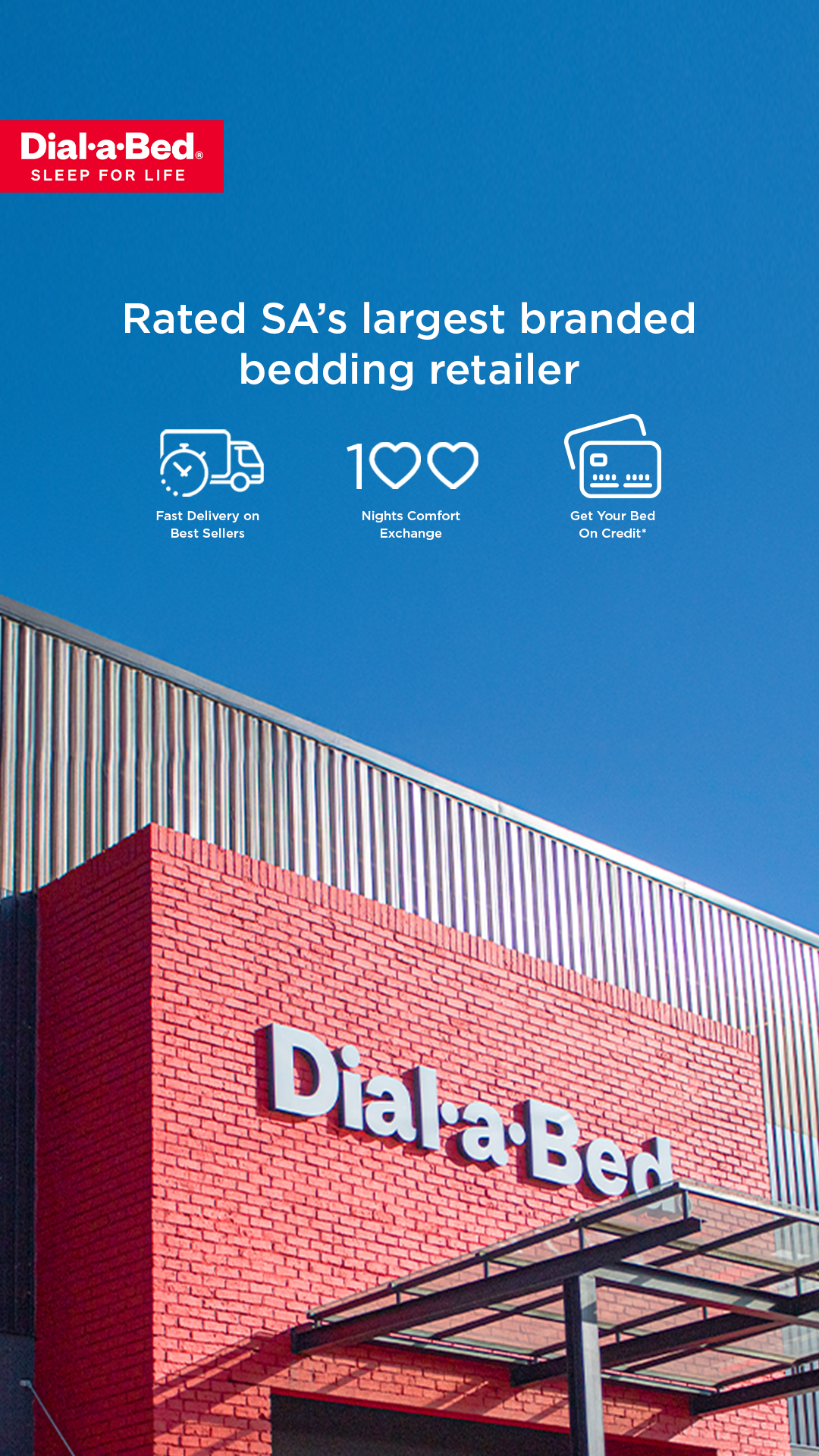 Dial-a-Bed Facebook ad