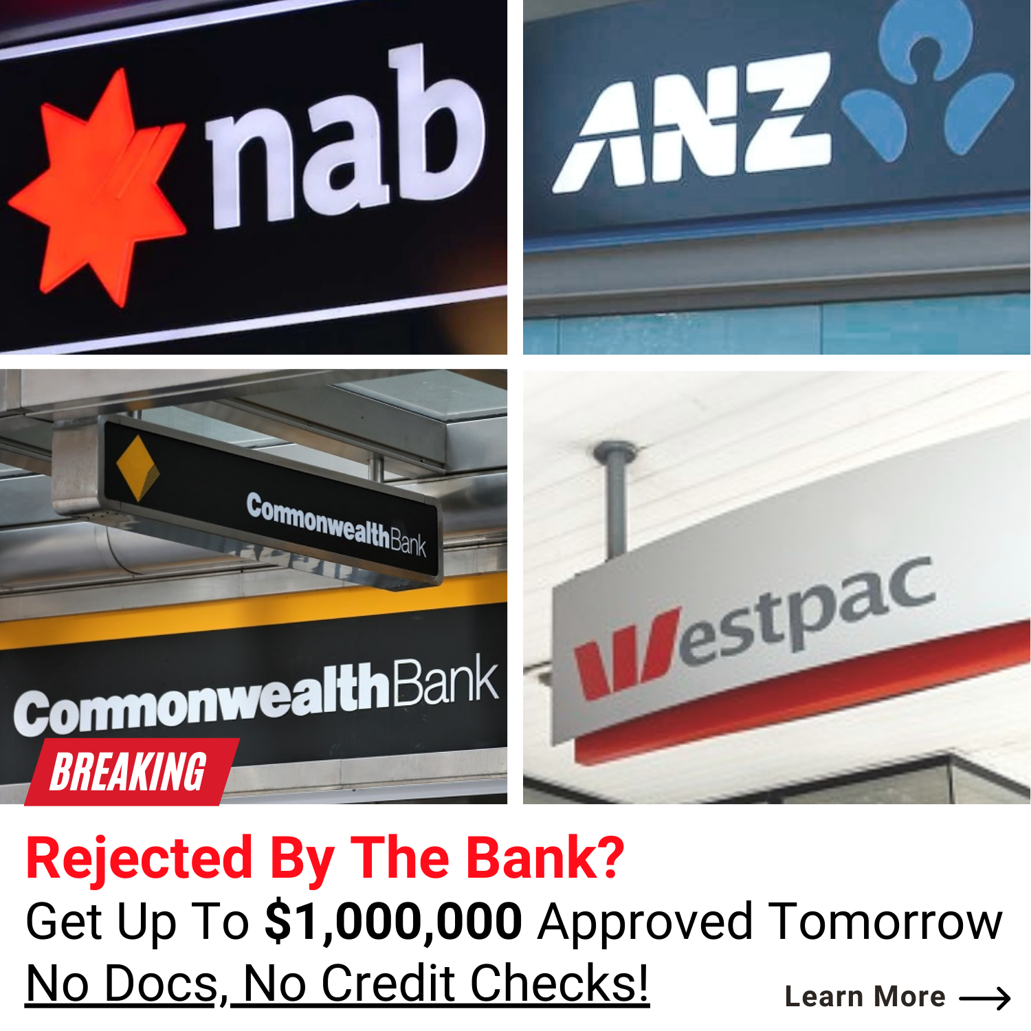 Compare Business Loans Facebook ad