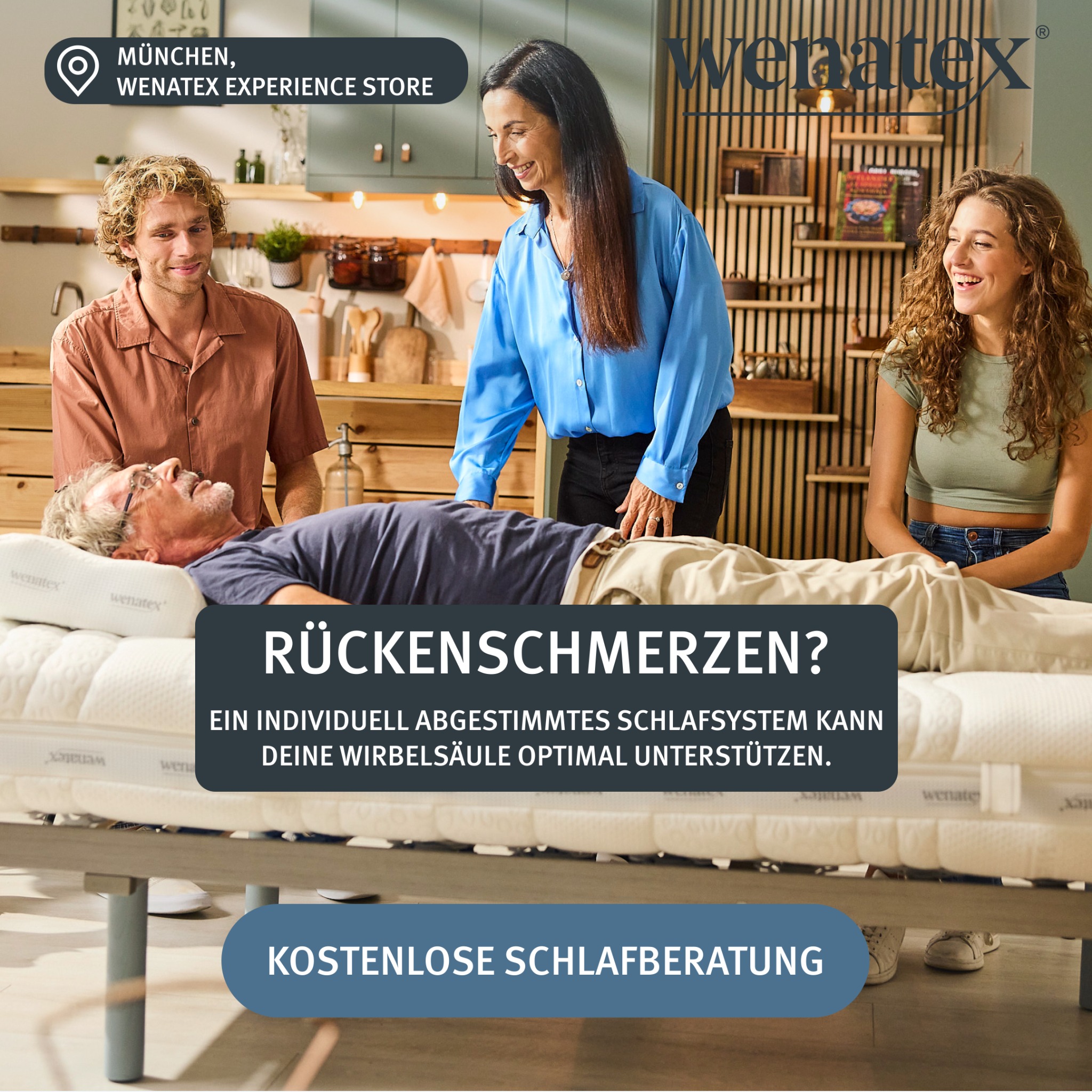Wenatex - Das Schlafsystem Facebook ad from Apr 2, 2026