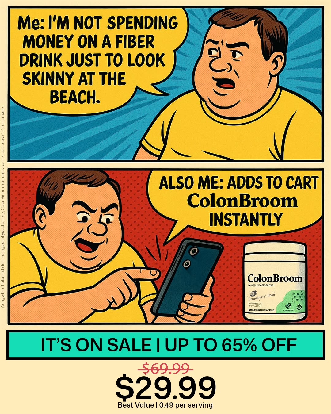 ColonBroom Facebook ad