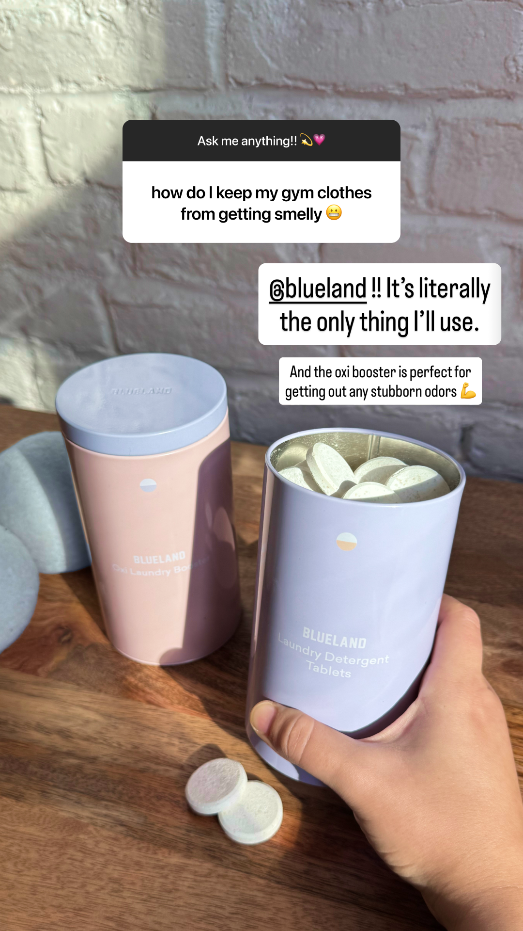 Blueland Facebook ad