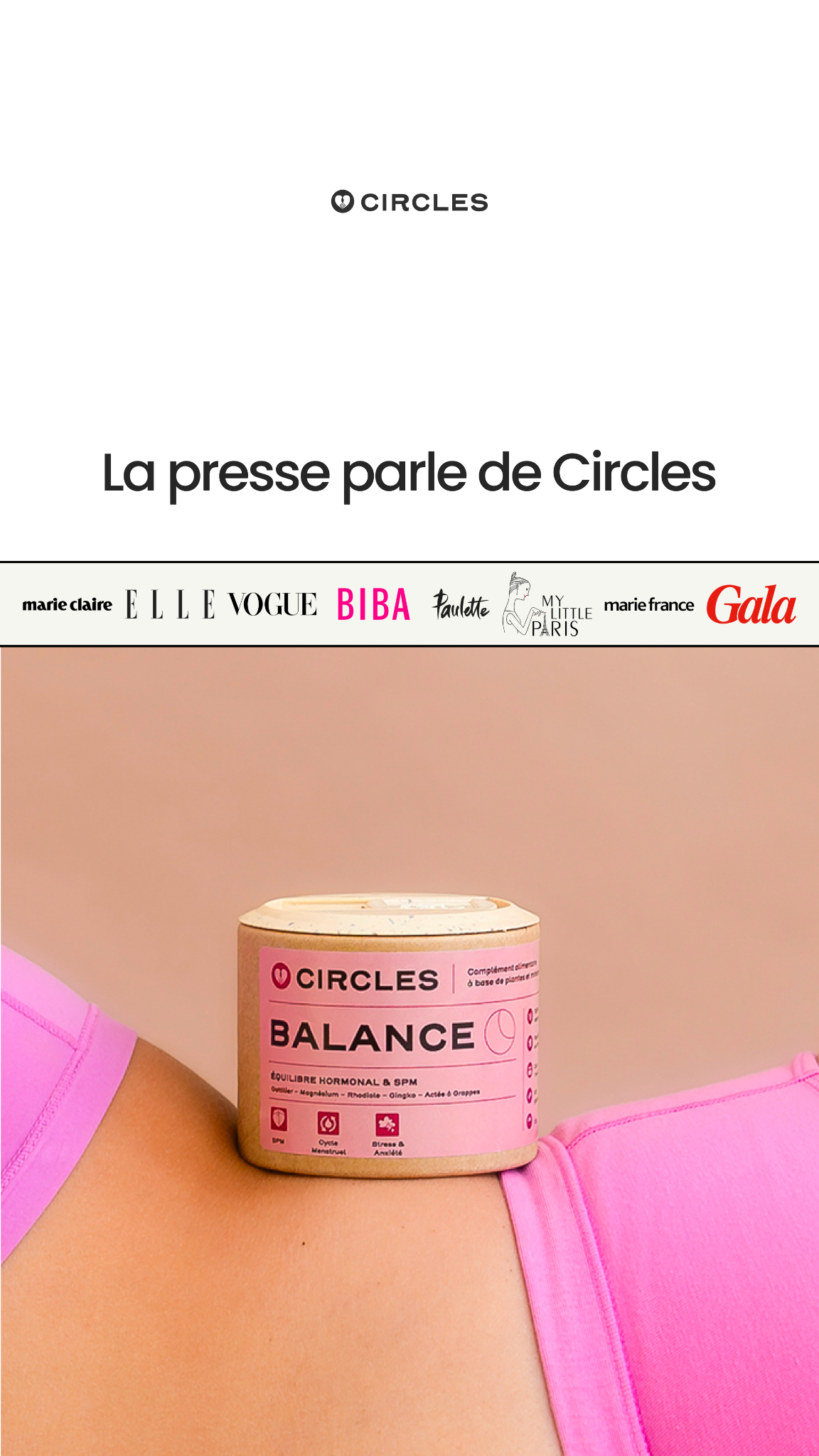 Circles Facebook ad