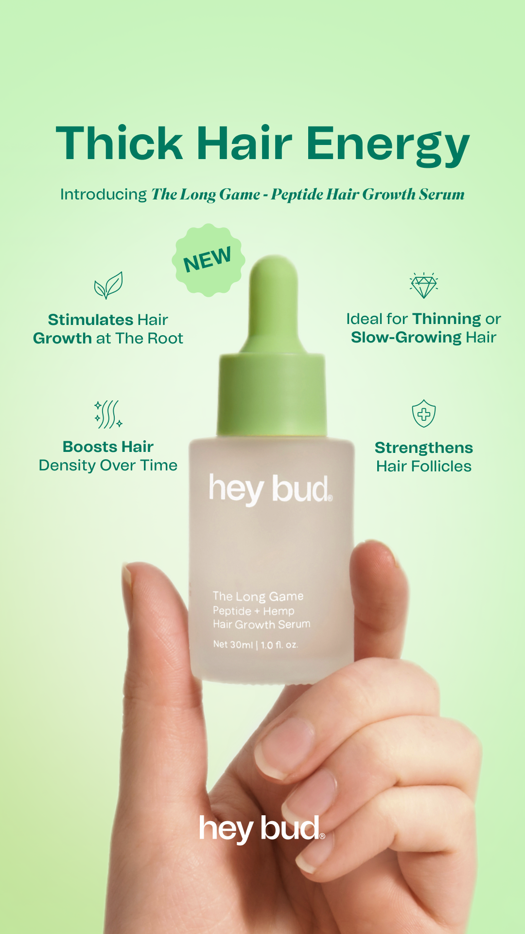 Hey Bud Skincare Facebook ad