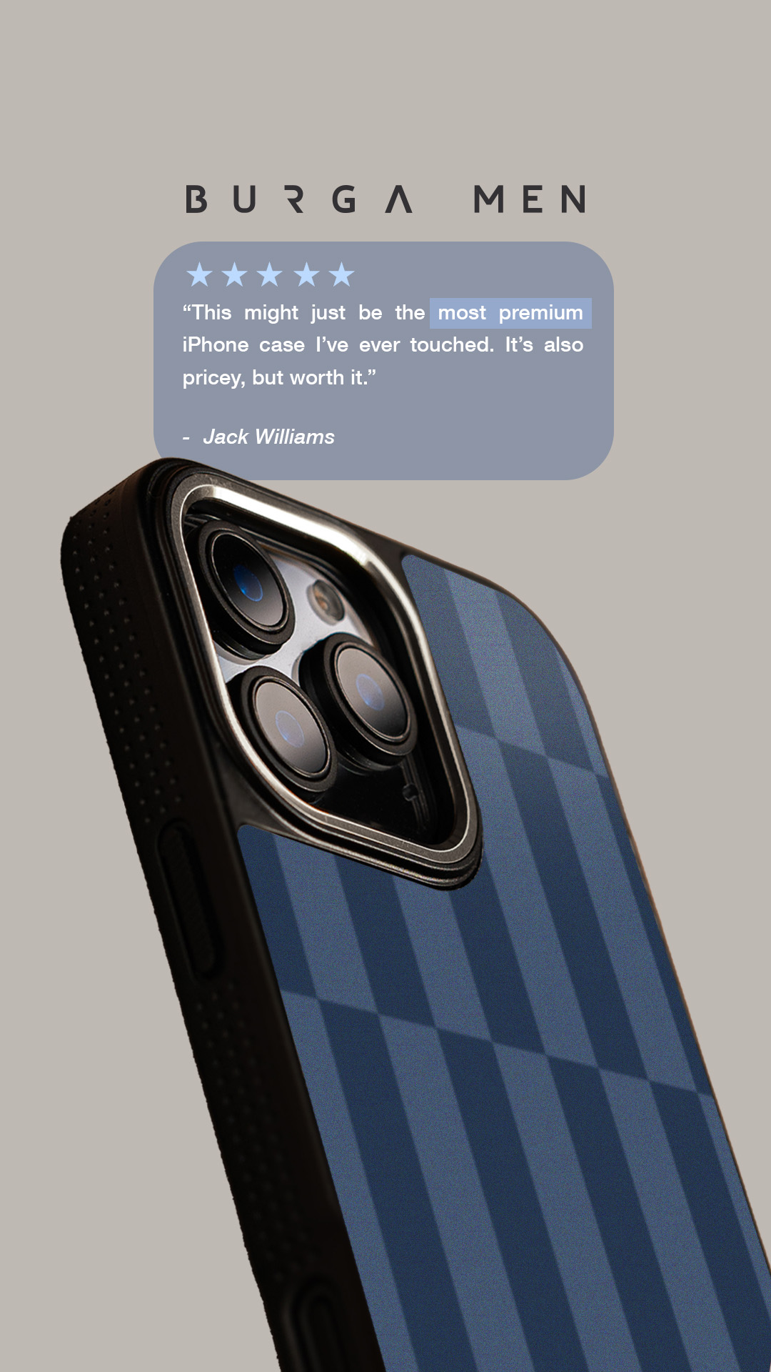 BURGA Phone Cases Facebook ad