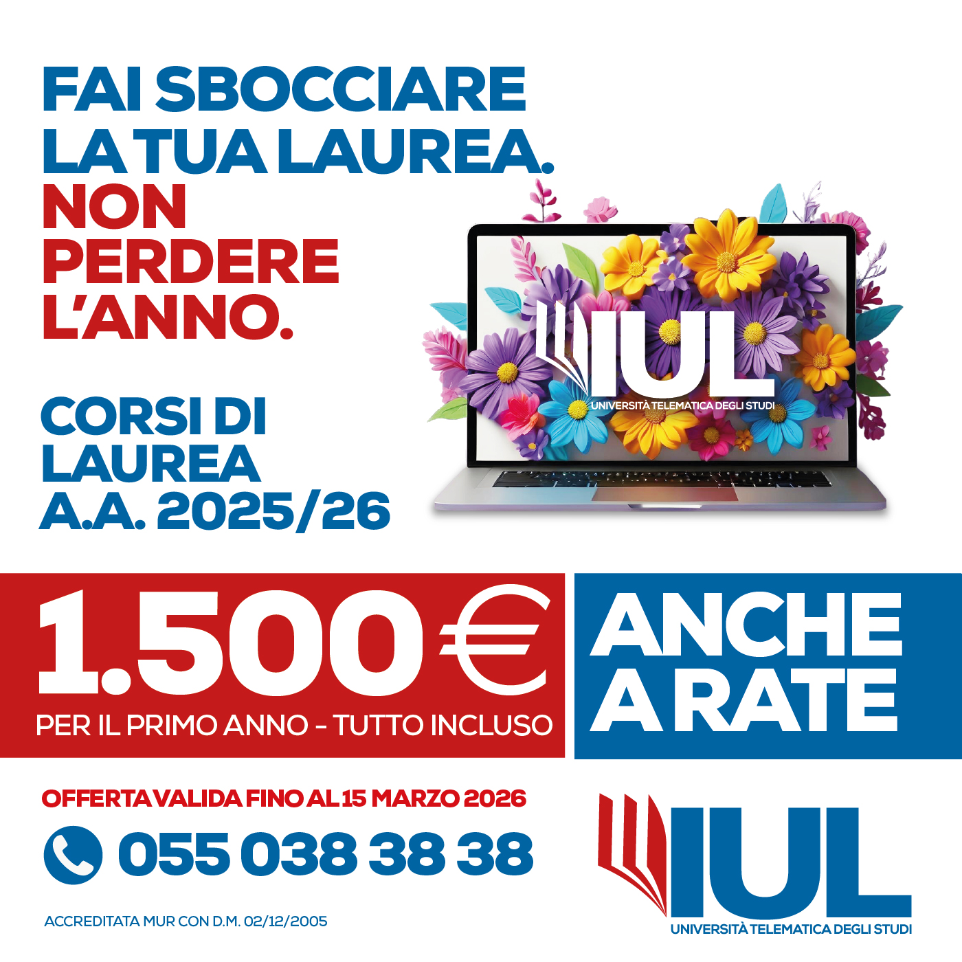 Università Telematica degli Studi IUL Facebook ad