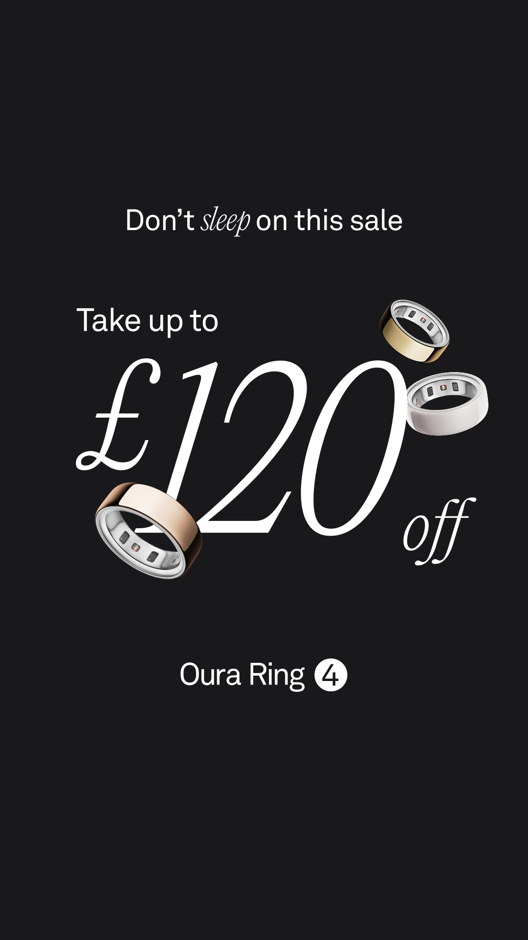 ŌURA Facebook ad