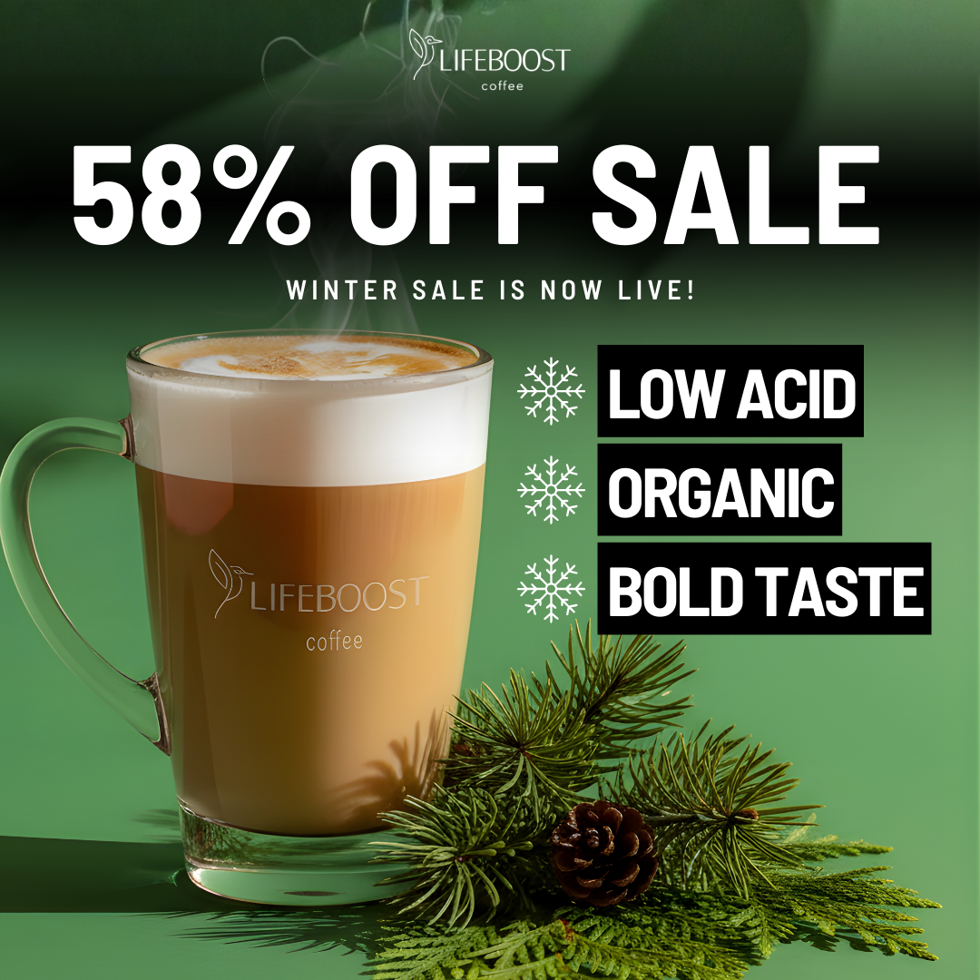 Lifeboost Coffee Facebook ad