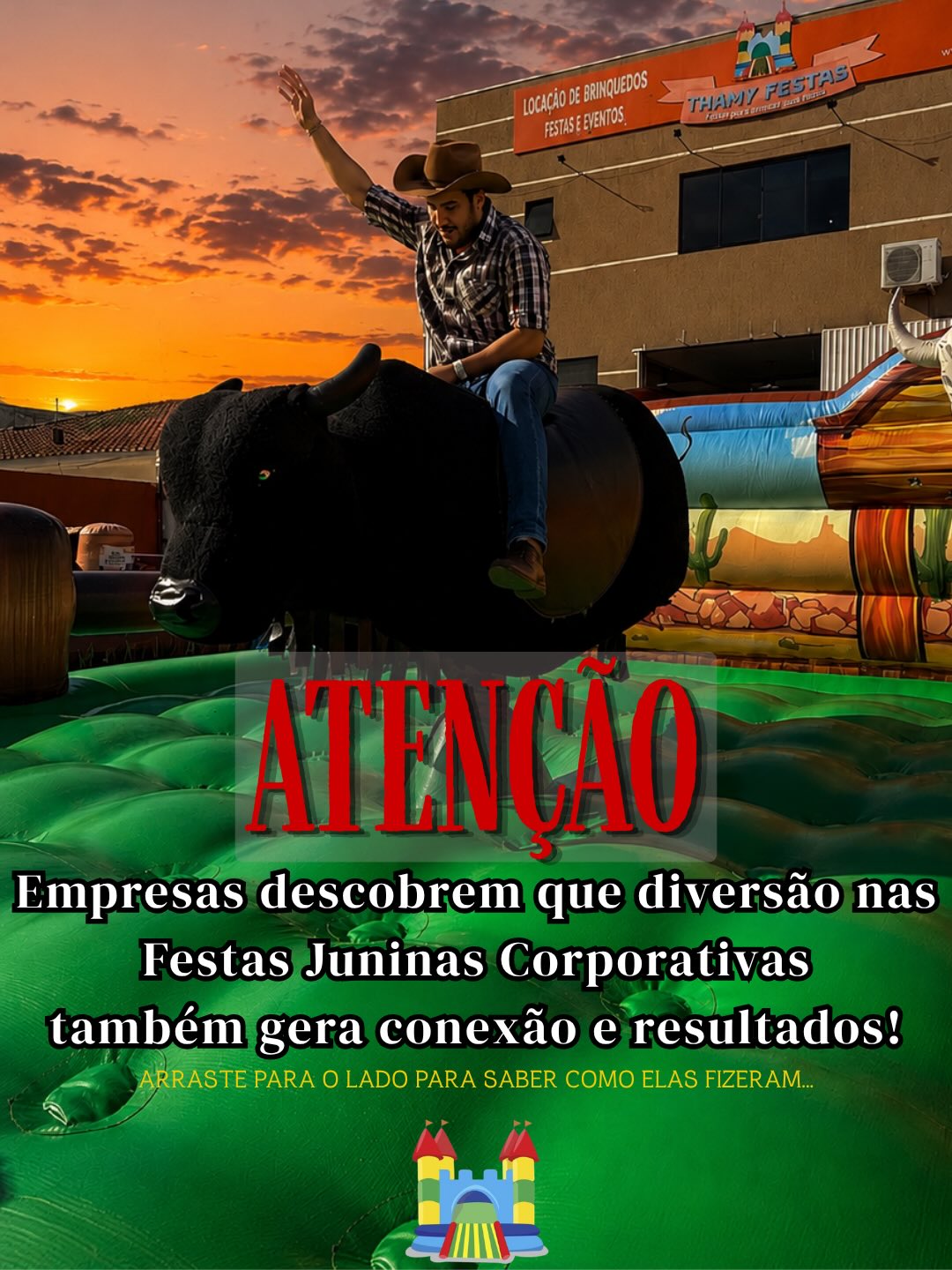 Thamy Festas Facebook ad: Quem disse que Festa Junina Corporativa serve apenas…