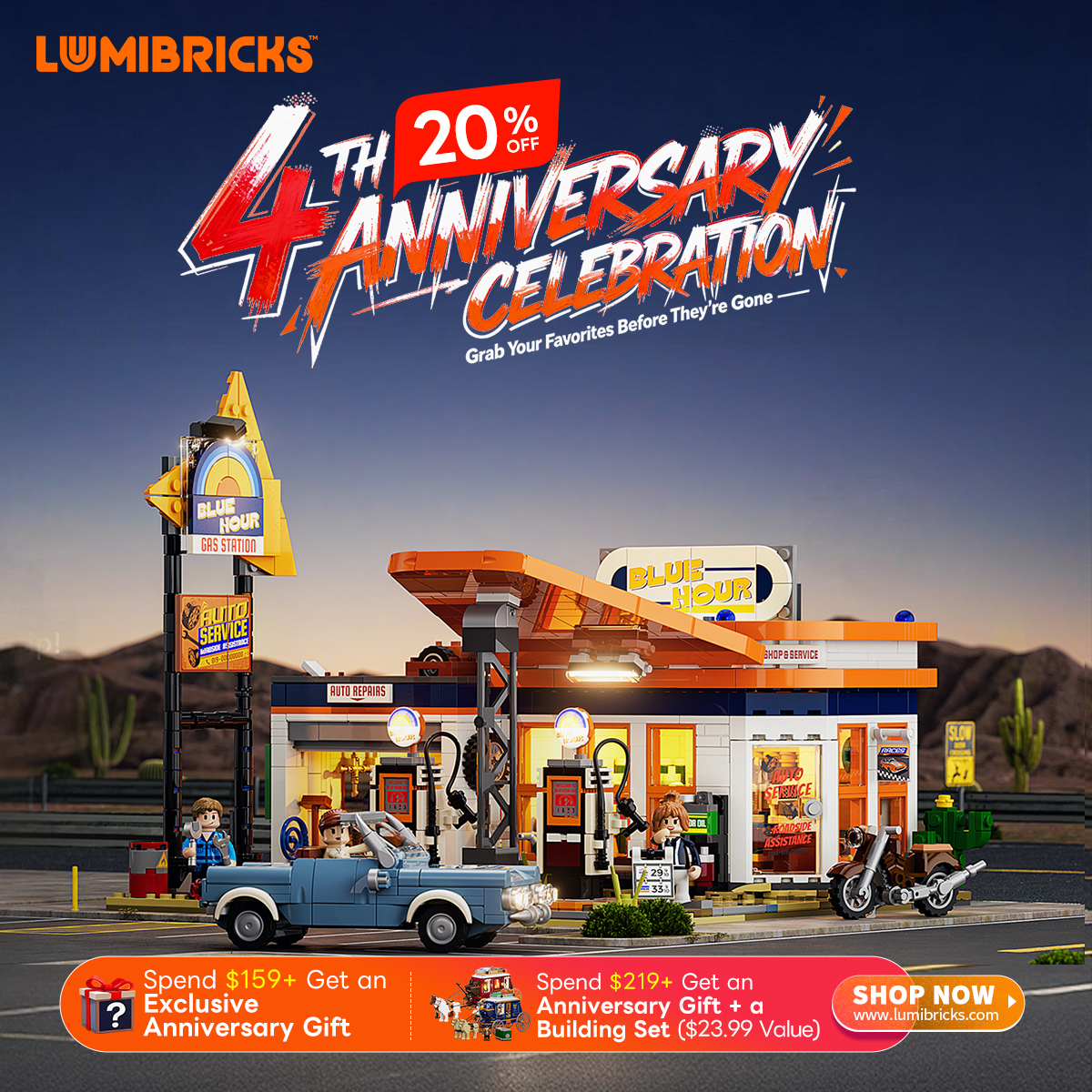 Lumibricks Facebook ad