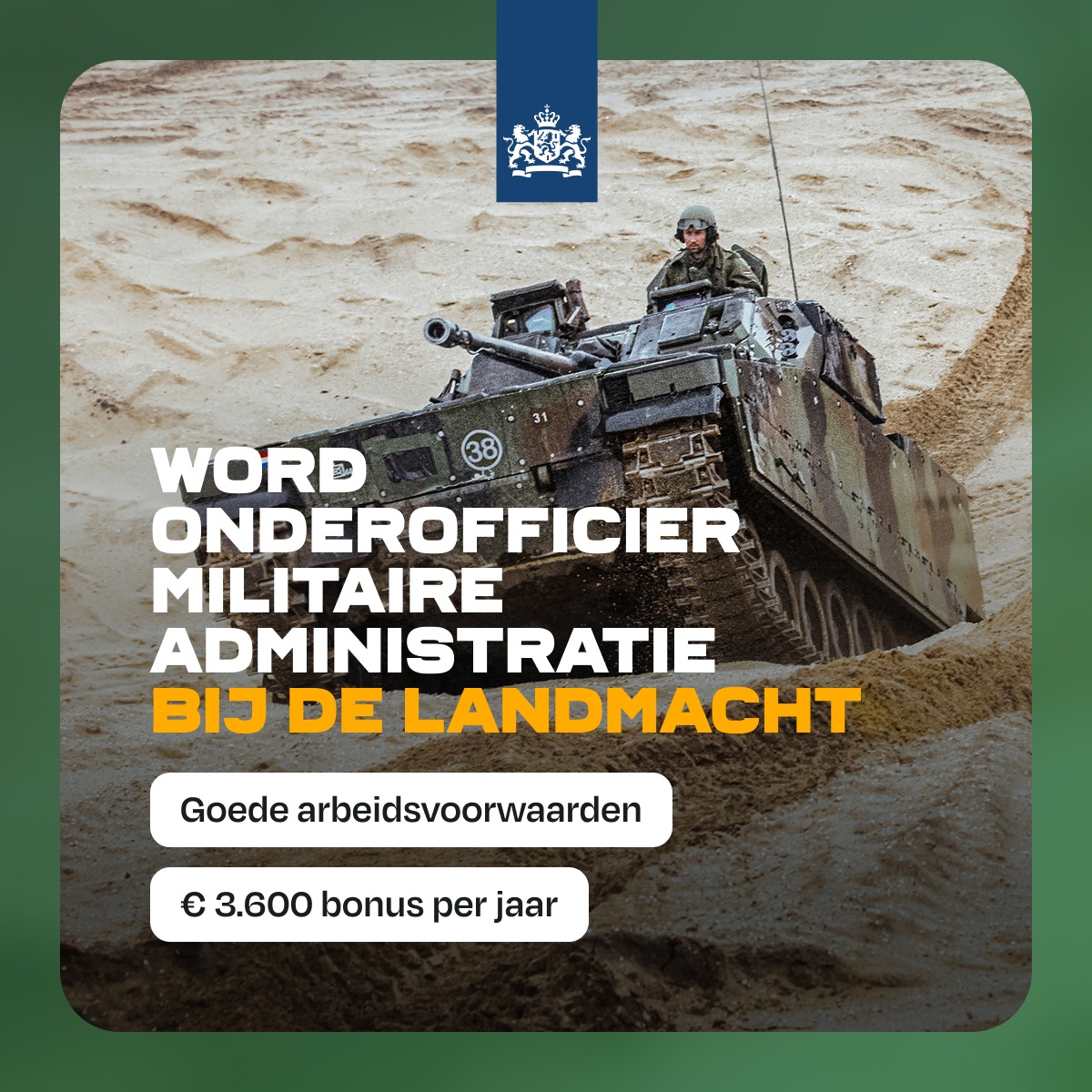Werken bij Defensie Facebook ad