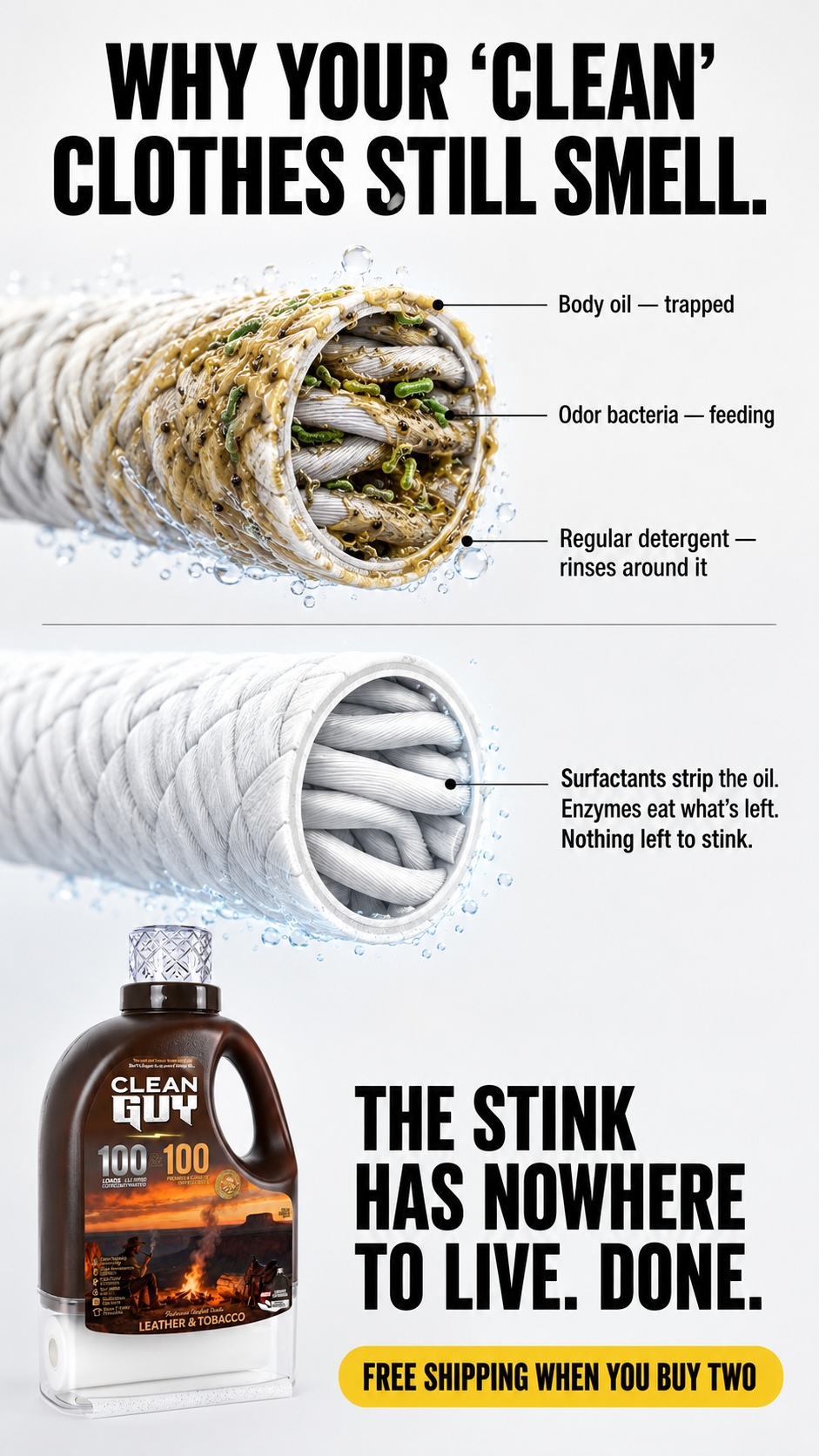 Clean Guy Facebook ad
