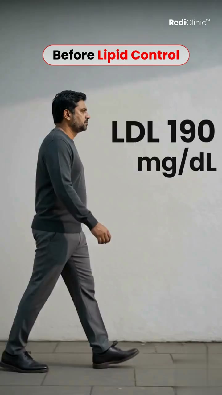 RediClinic Premium Wellness Facebook ad: 30 Days to Normal LDL Levels Challenge!