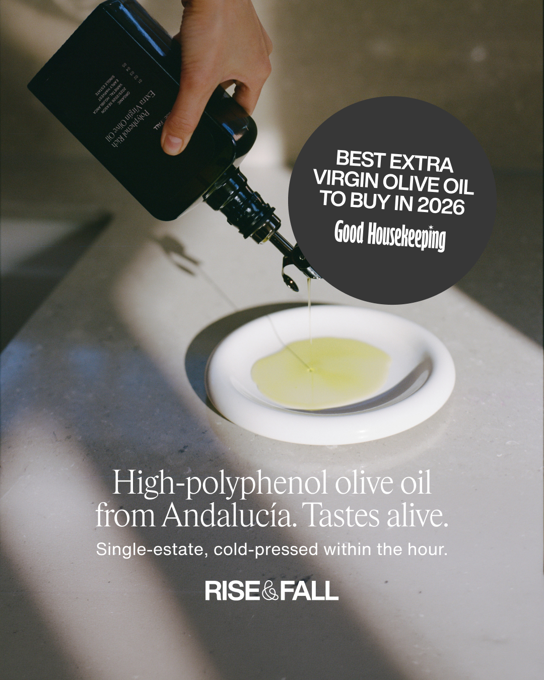 Rise & Fall Facebook ad: Materially better.