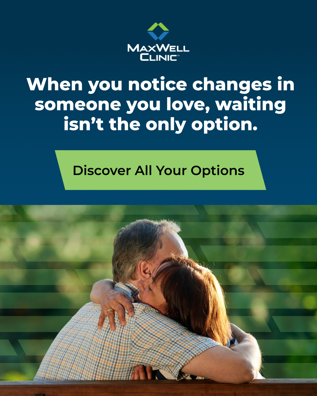 MaxWell Clinic Facebook ad: Plasma Exchange for Cognitive Health