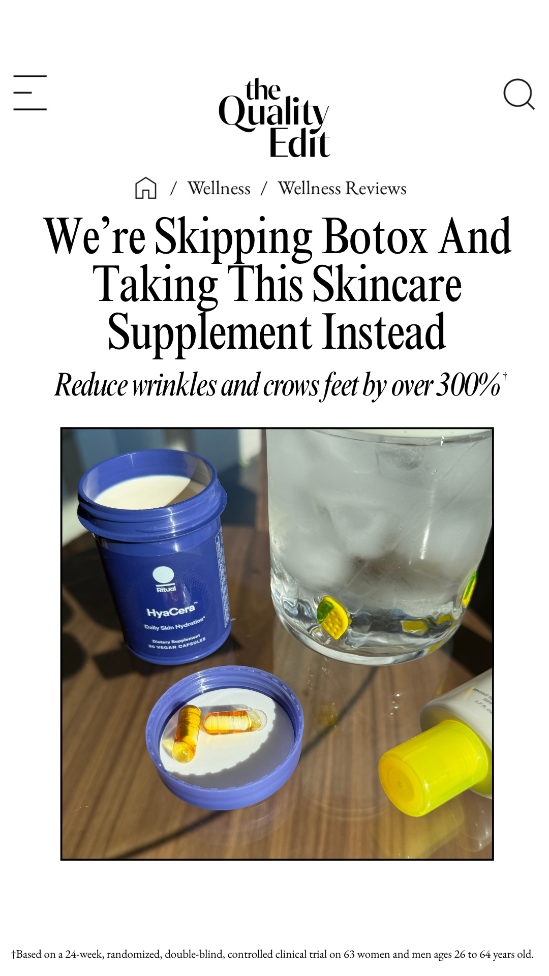 The Quality Edit Facebook ad