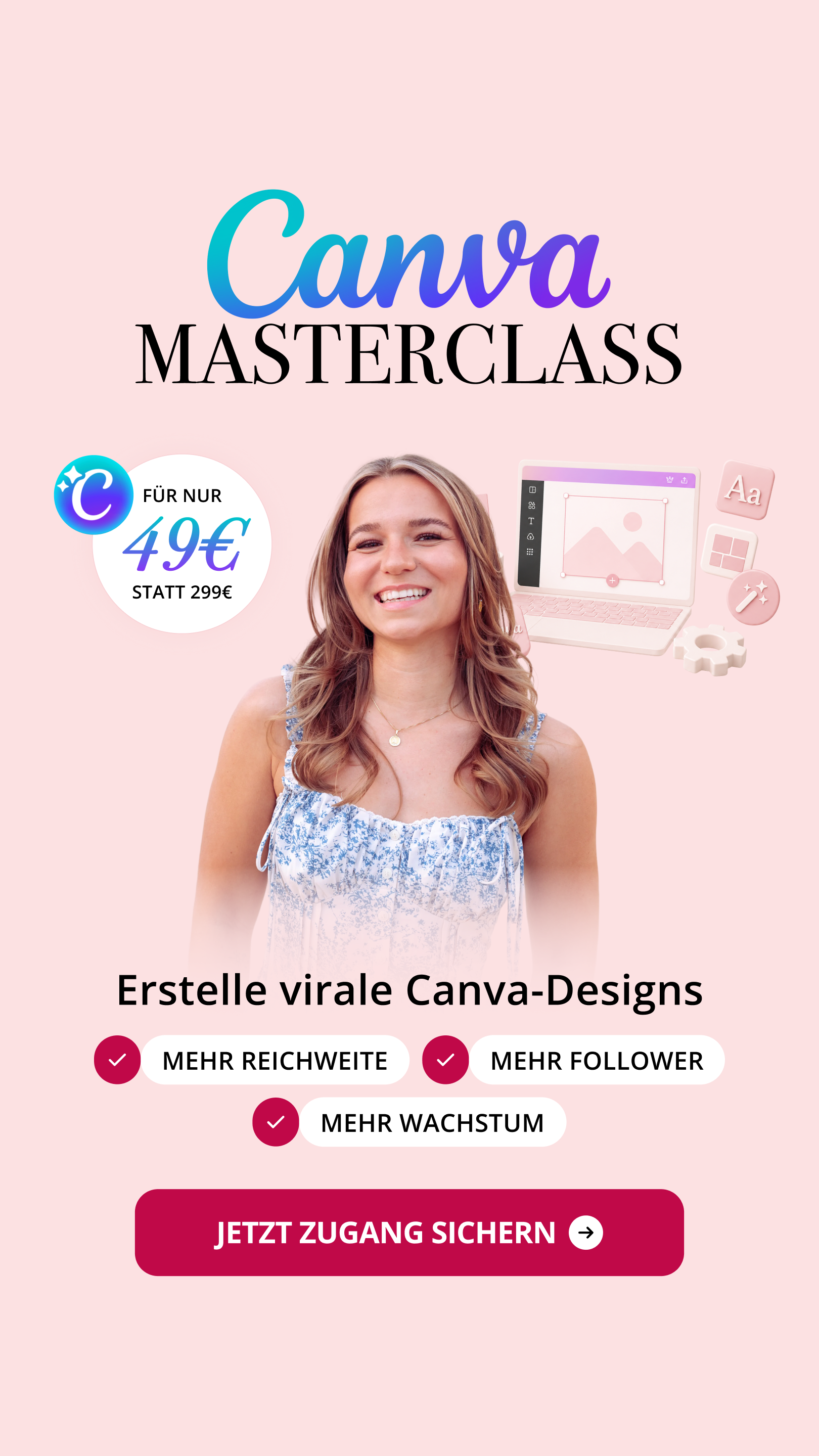Alinas Creator Club Facebook ad