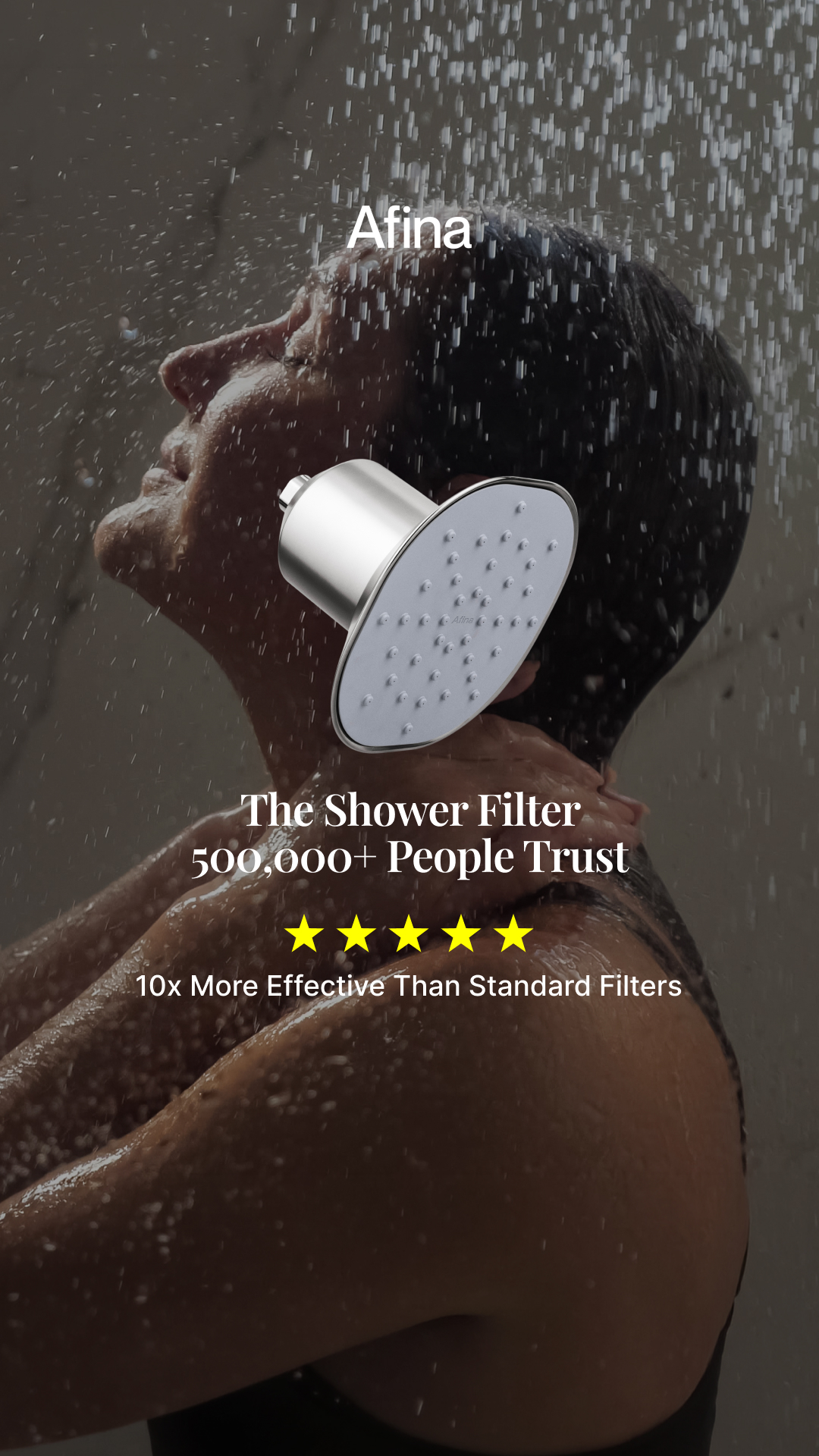 Afina Water Wellness Facebook ad