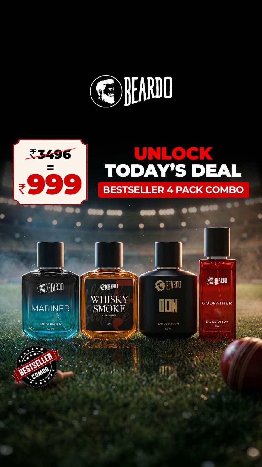 BEARDO for Men Facebook ad