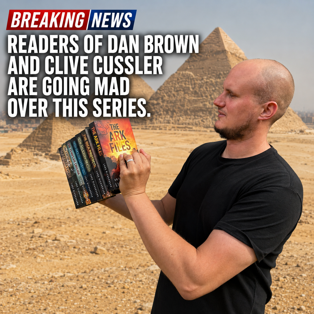 Luke Richardson Author Facebook ad
