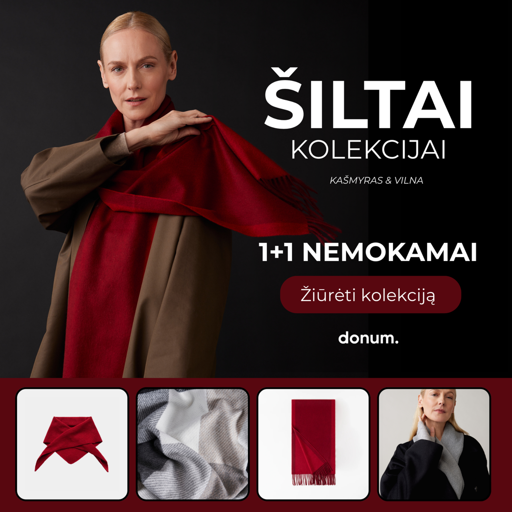 donum. Facebook ad: Šiluma ir stilius
