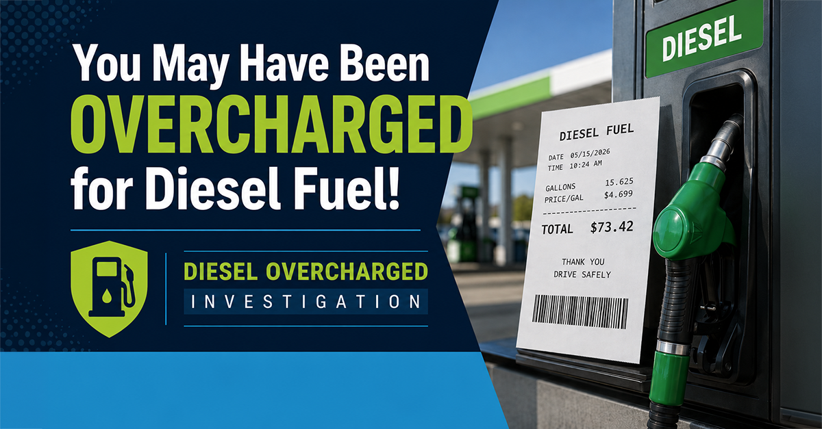 Dynamis LLP Facebook ad: Diesel Lawsuit Investigation