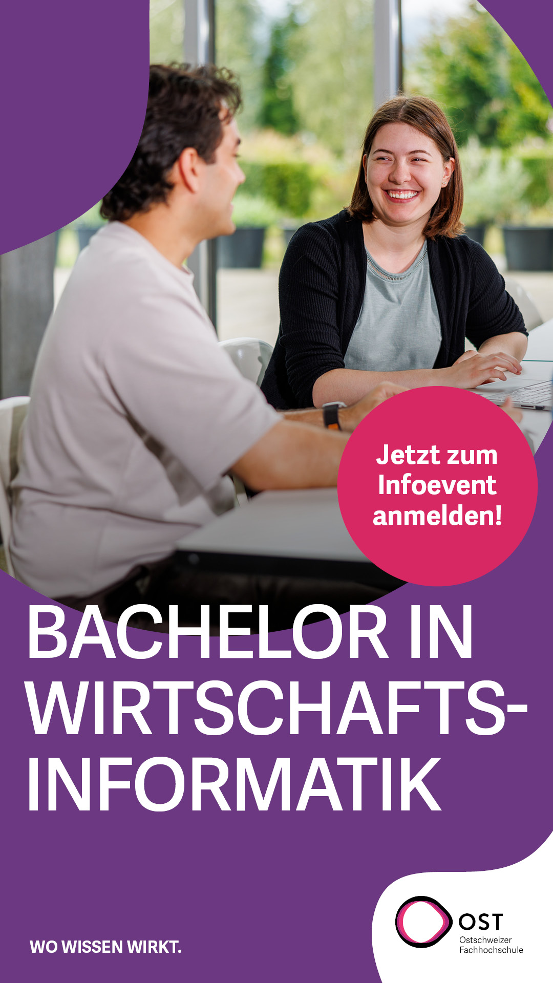 OST - Ostschweizer Fachhochschule Facebook ad from Aug 17, 2026