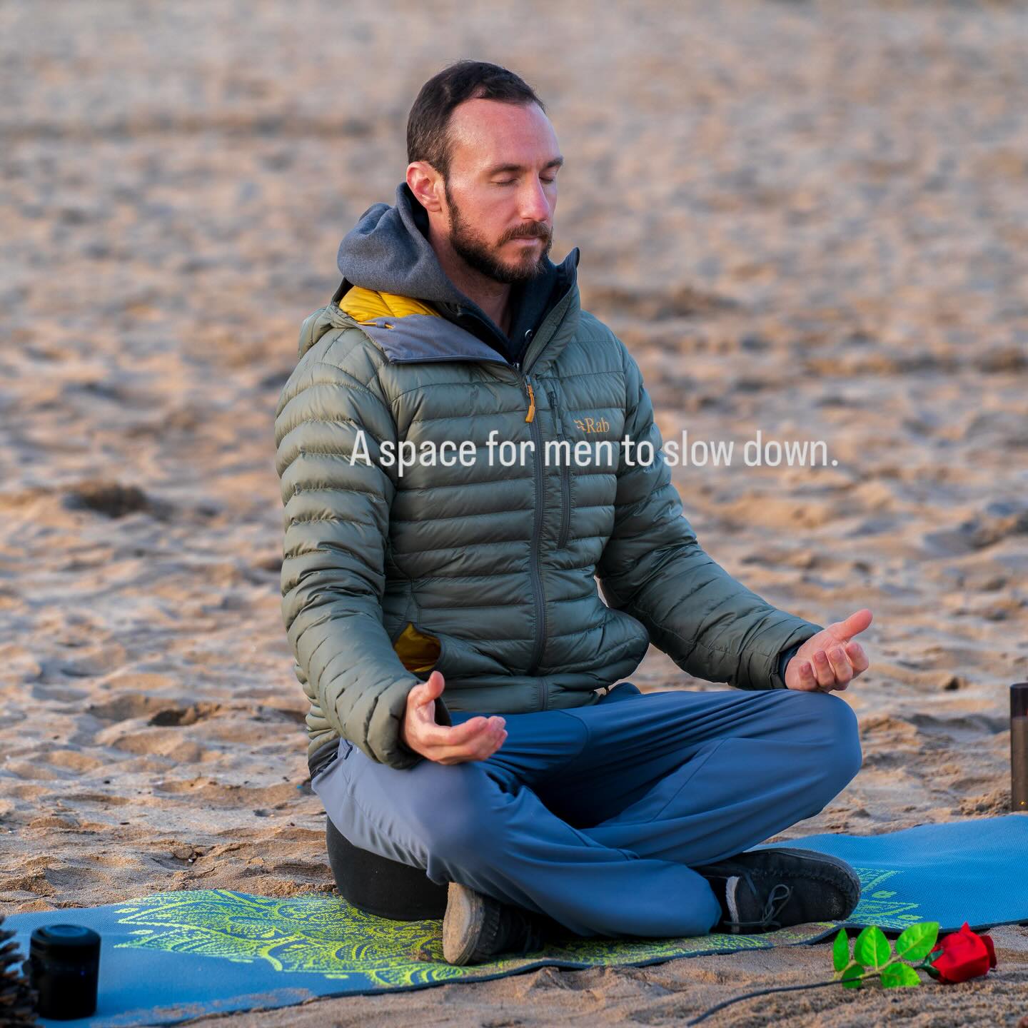 Embodied Brotherhood Facebook ad: Into the Body: A Weekly Men’s Embodiment Circle