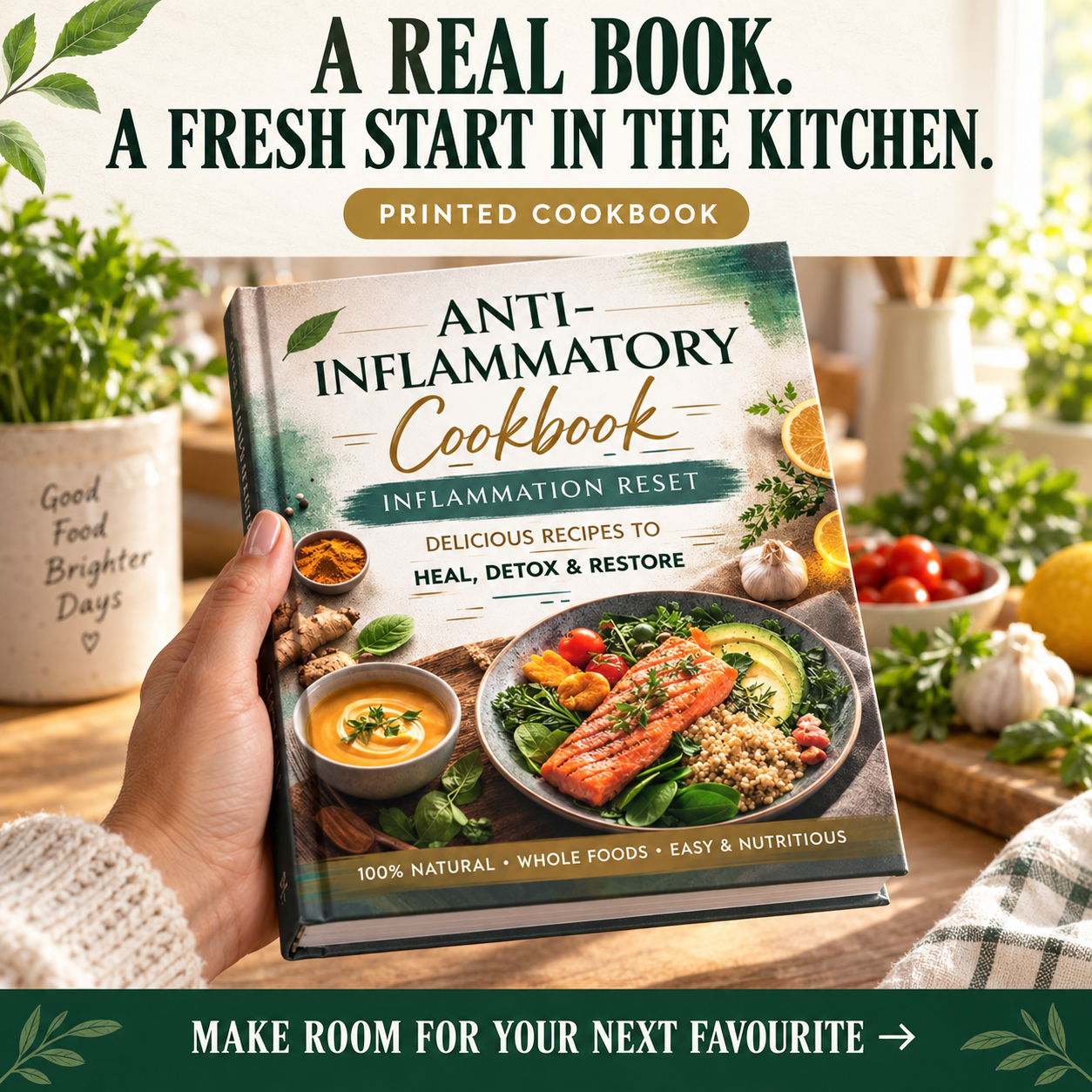 The Gluten Free Pantry Facebook ad: Simple Recipes. Better Everyday Meals