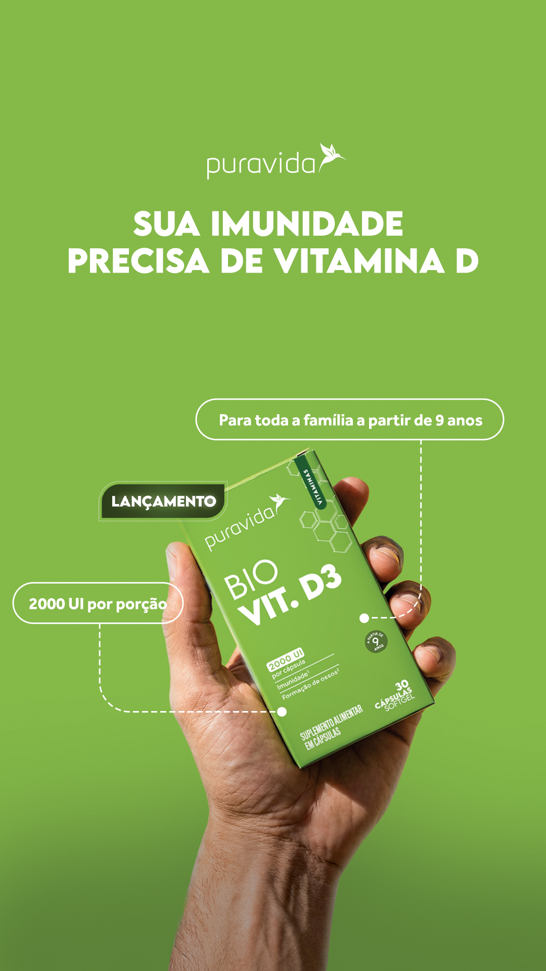 Puravida Facebook ad