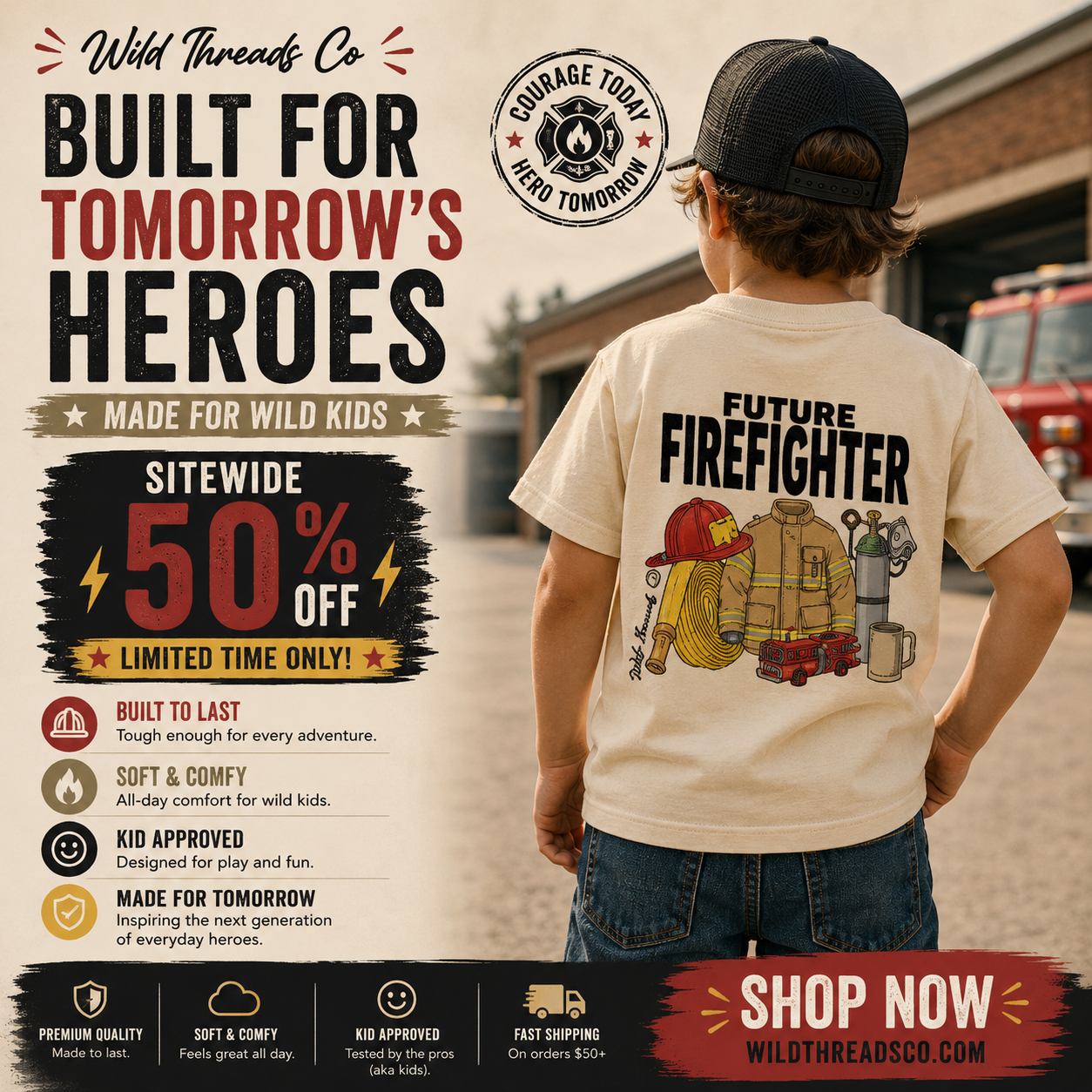 Wild Threads Co Facebook ad