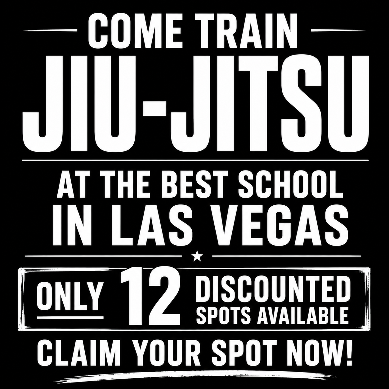 Gracie Las Vegas Facebook ad: Get Your FREE Adult Jiu-Jitsu Class in Las Vegas!