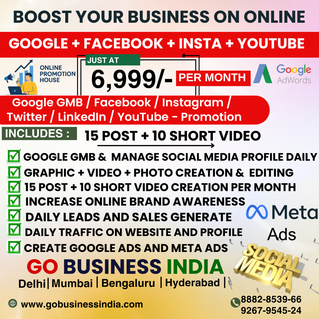 Go Business india Facebook ad