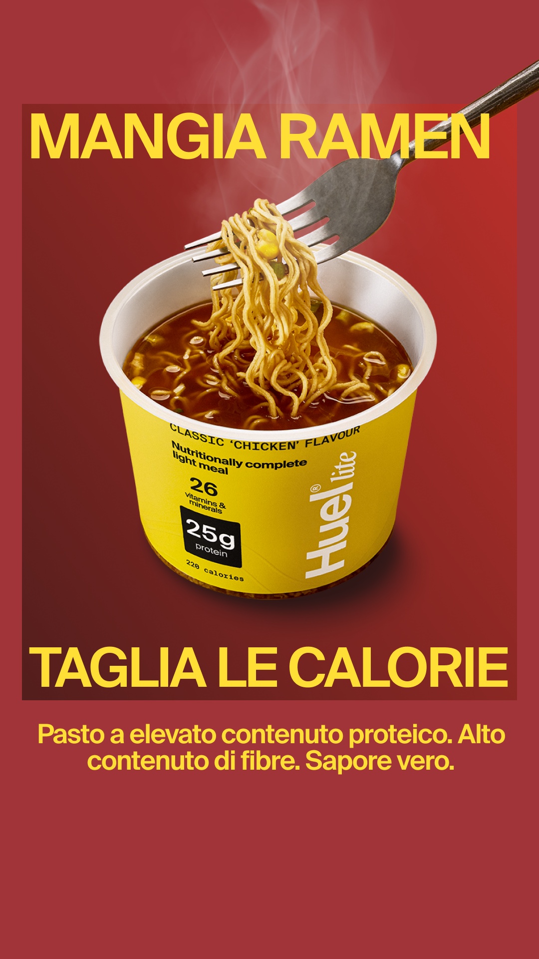 Huel Facebook ad