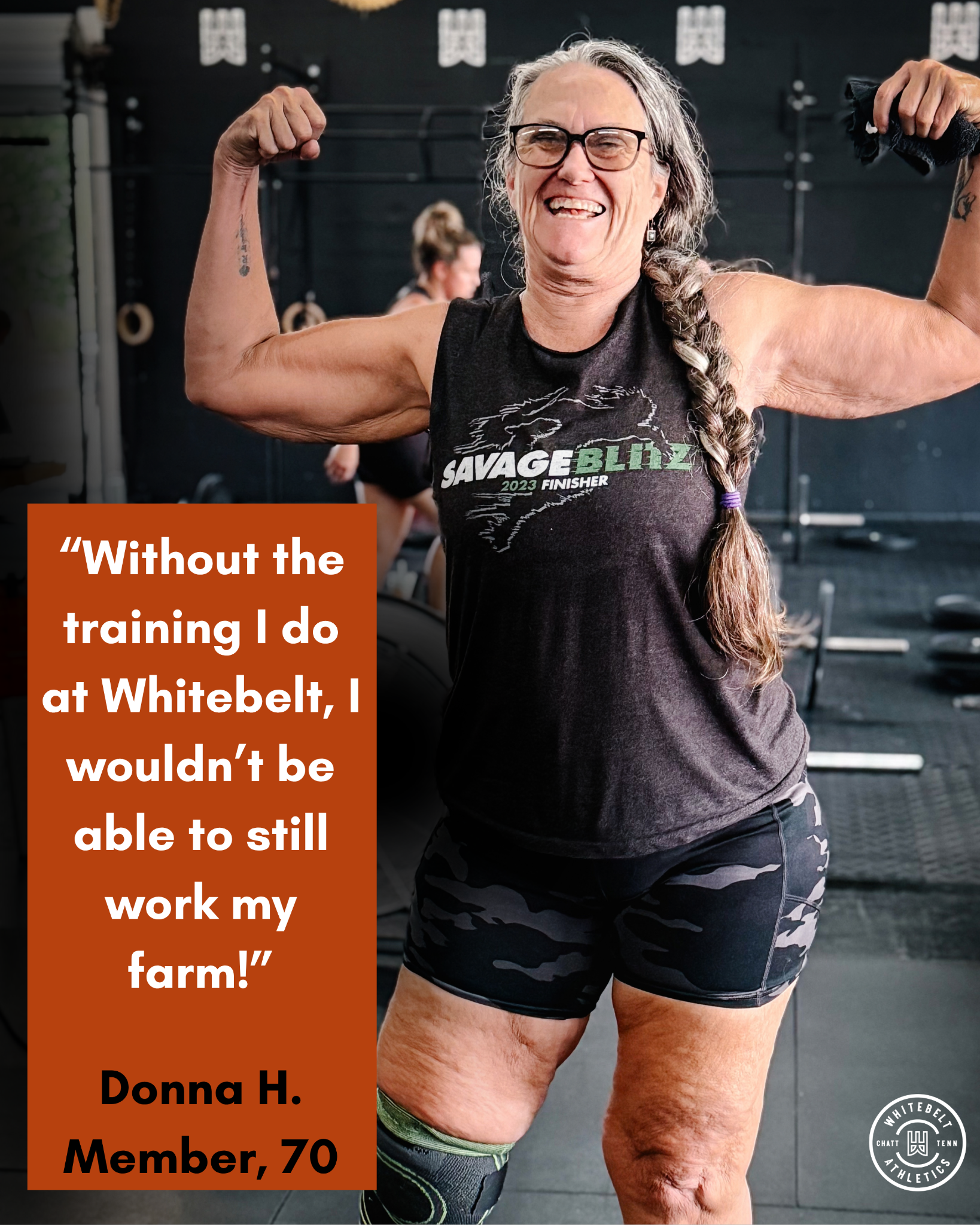 Whitebelt Athletics Facebook ad: Start Strong At Whitebelt.