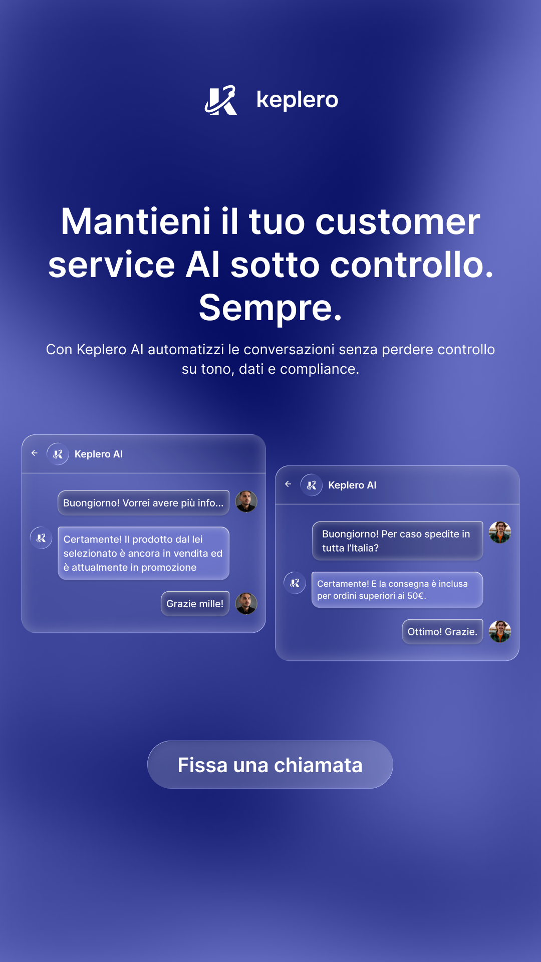 Keplero AI Facebook ad