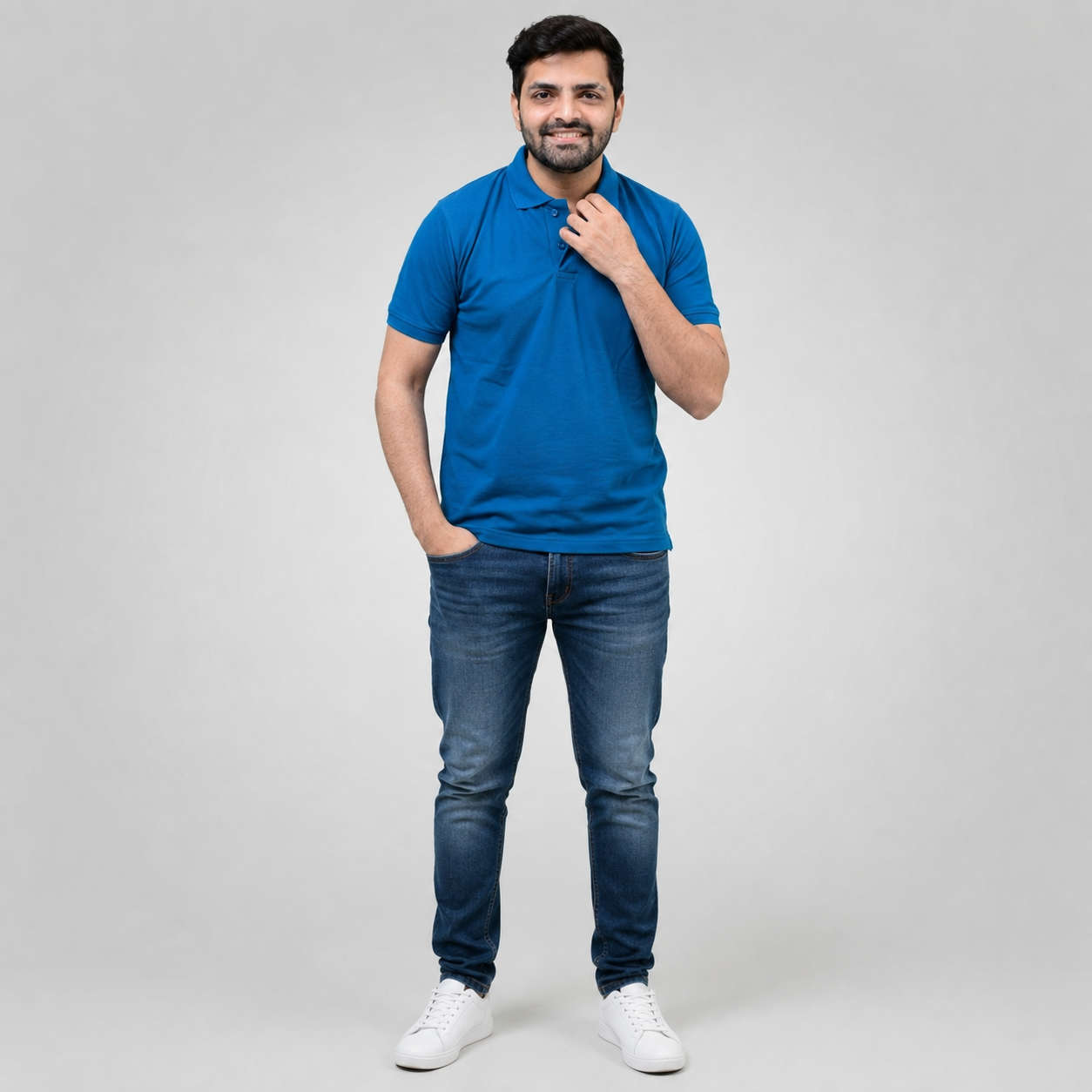Teenout Facebook ad: Premium Men's Casual Wear Collection