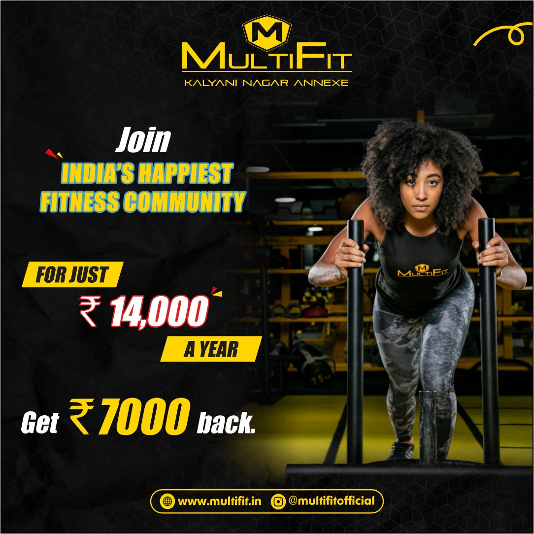 MultiFit Facebook ad: What if your ₹14,000 gym membership actually gives…